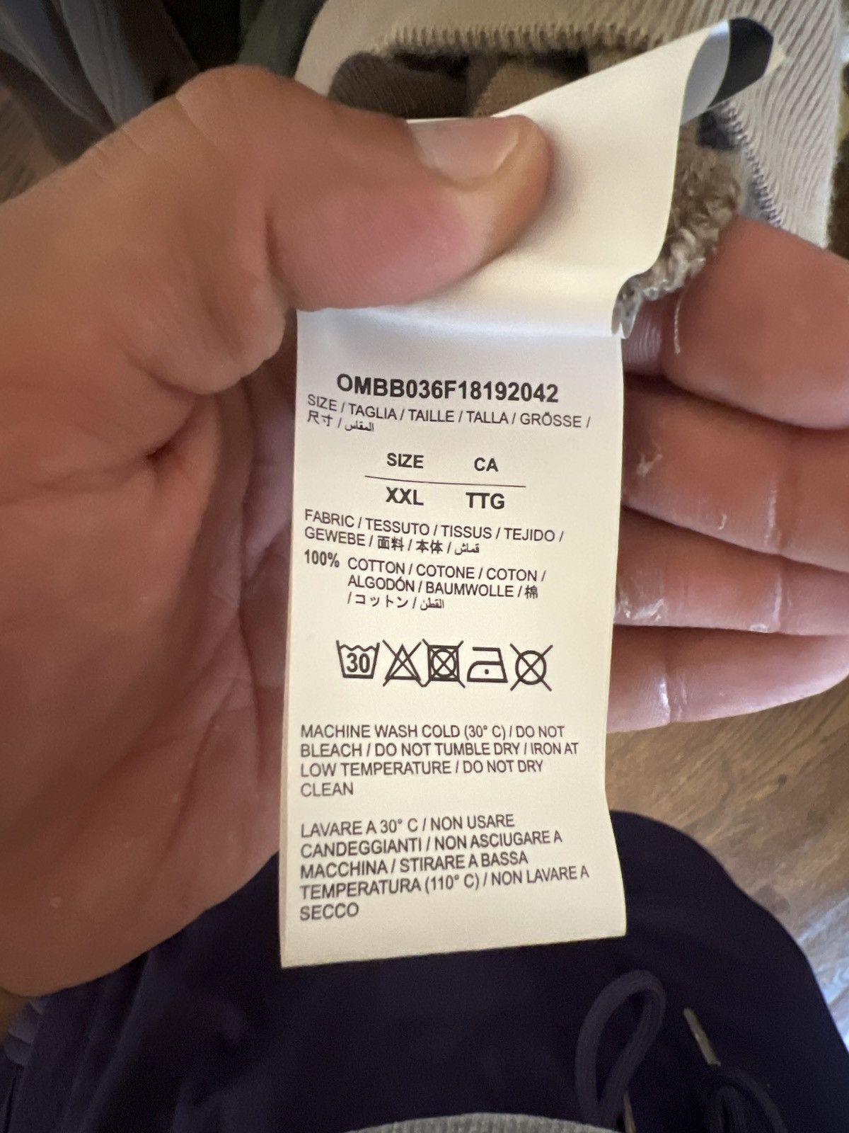 Off-White × Virgil Abloh Off-White Reconstructed Camo Hoodie Size US XL / EU 56 / 4 - 6 Thumbnail