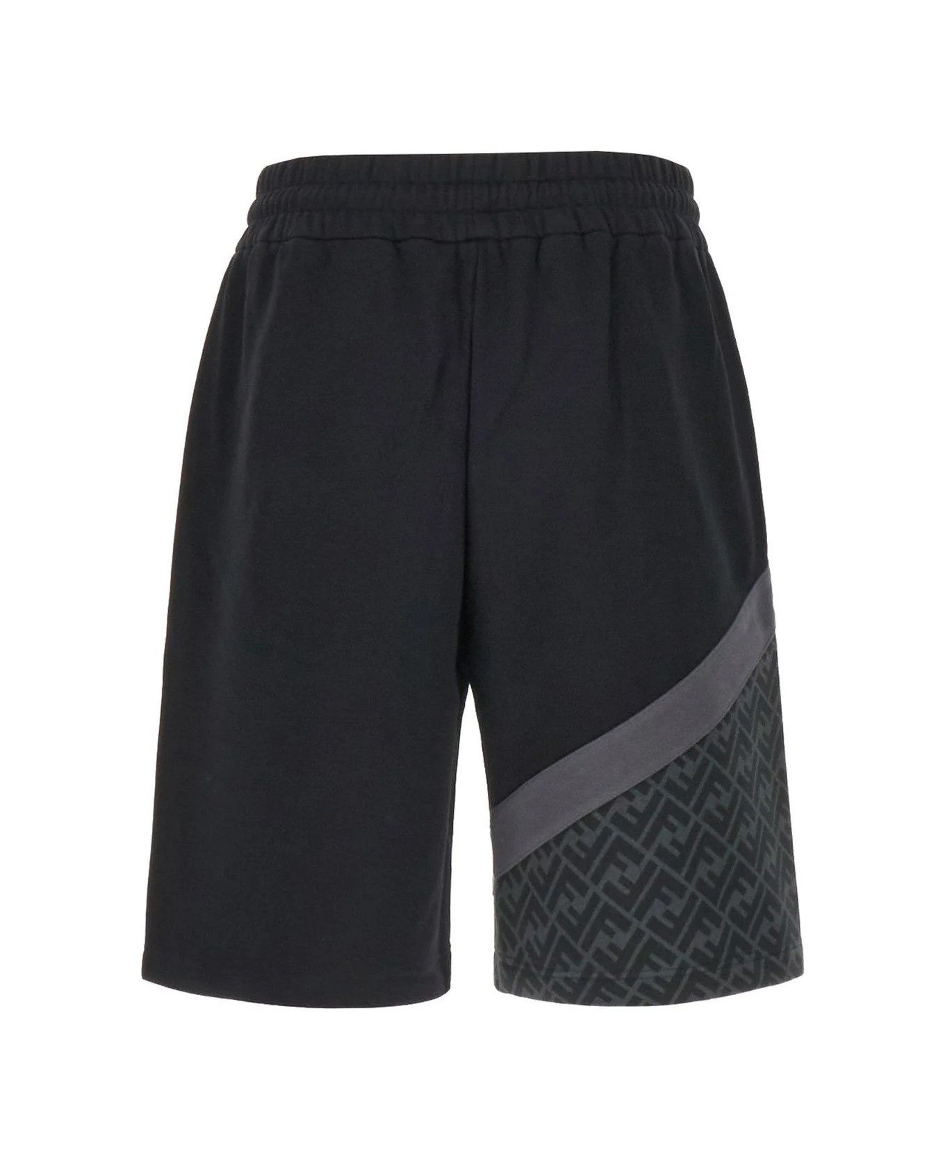Fendi o1s1wg110825 Bermuda Shorts in Black Size US 32 / EU 48 - 2 Thumbnail
