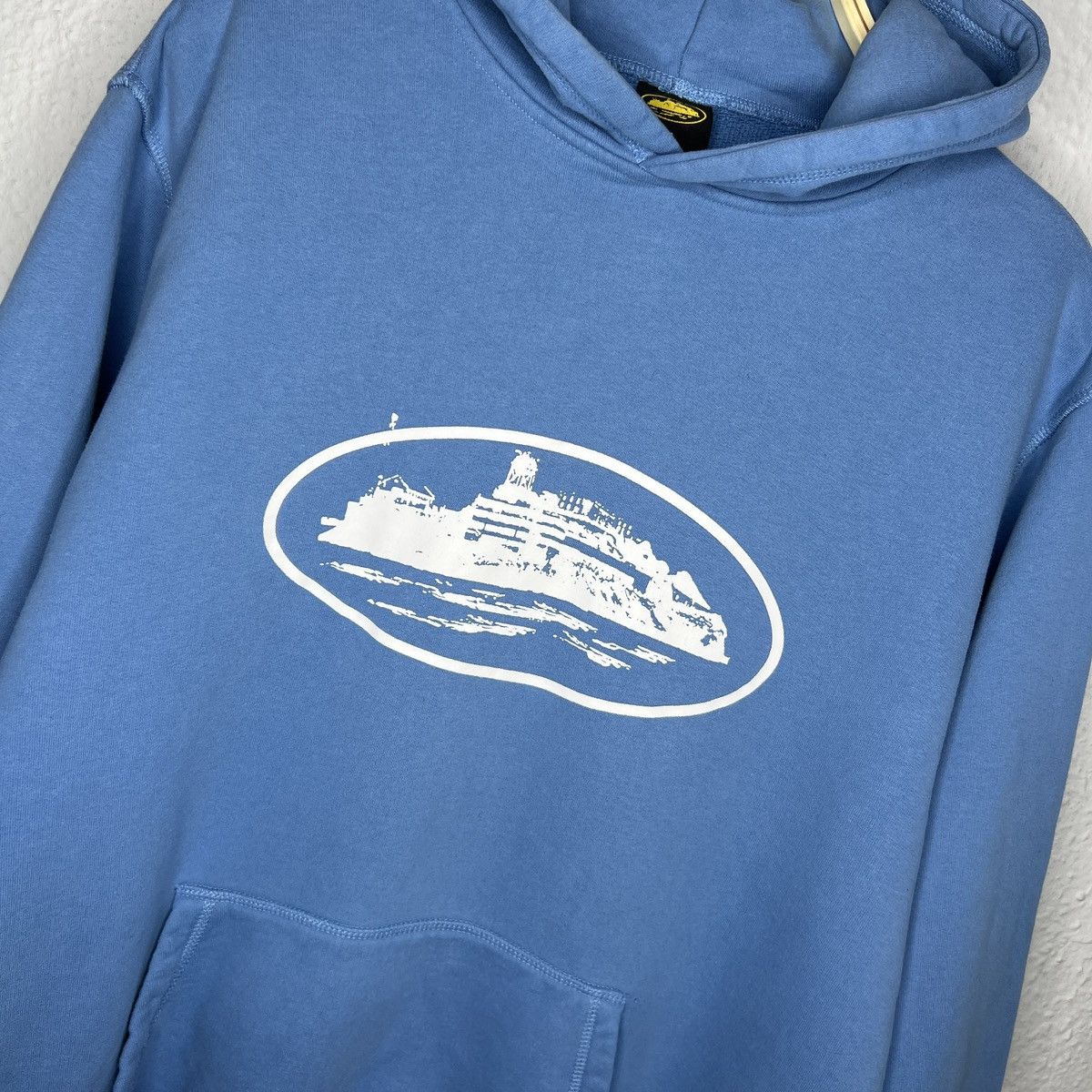 Corteiz Corteiz Blue Y2K Hoodie Big Logo Sweatshirt Size US XL / EU 56 / 4 - 4 Thumbnail