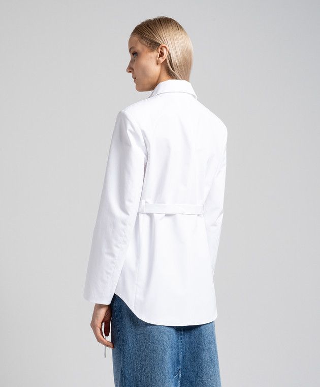 Valentino o1y0226 Jacket in White Size S / US 4 / IT 40 - 3 Thumbnail
