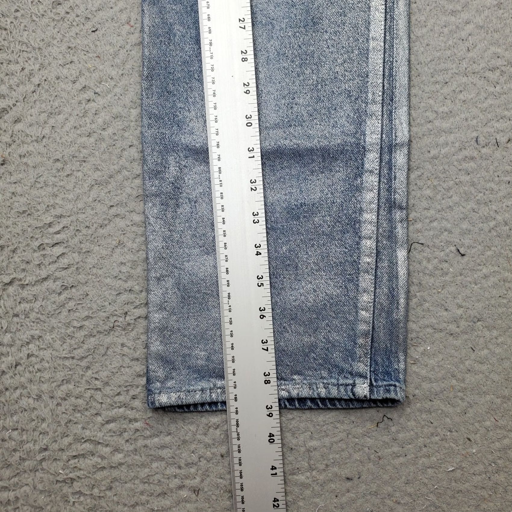 Lucky Brand Lucky Brand Jeans Womens 6/28 Denim High Rise 5-Pocket Design Straight Leg Jeans Size 28" / US 6 / IT 42 - 3 Thumbnail