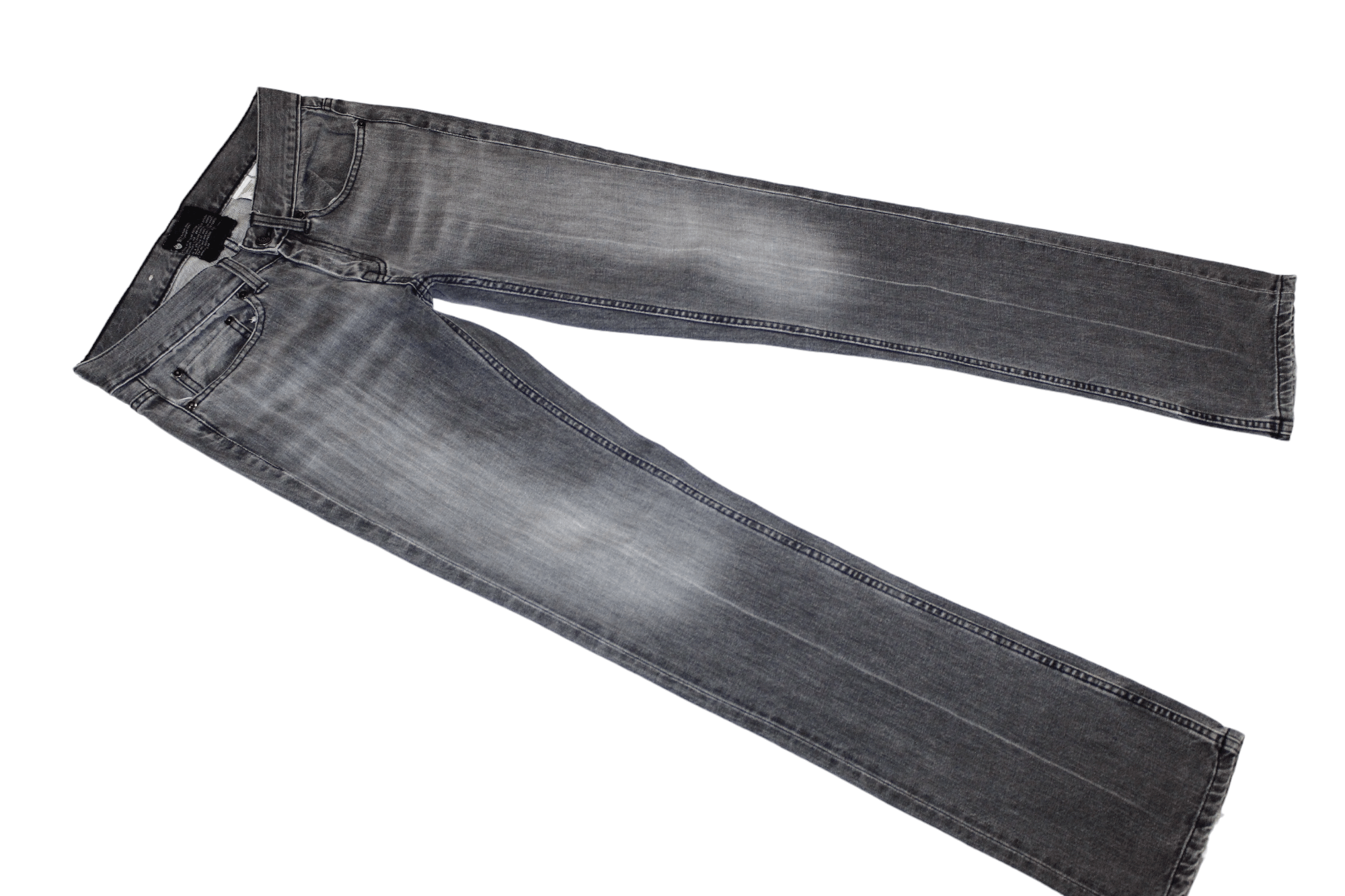 Acne Studios VTG '97 Acne Action Jeans Mic Black Trash Faded Denim Size US 28 / EU 44 - 3 Thumbnail