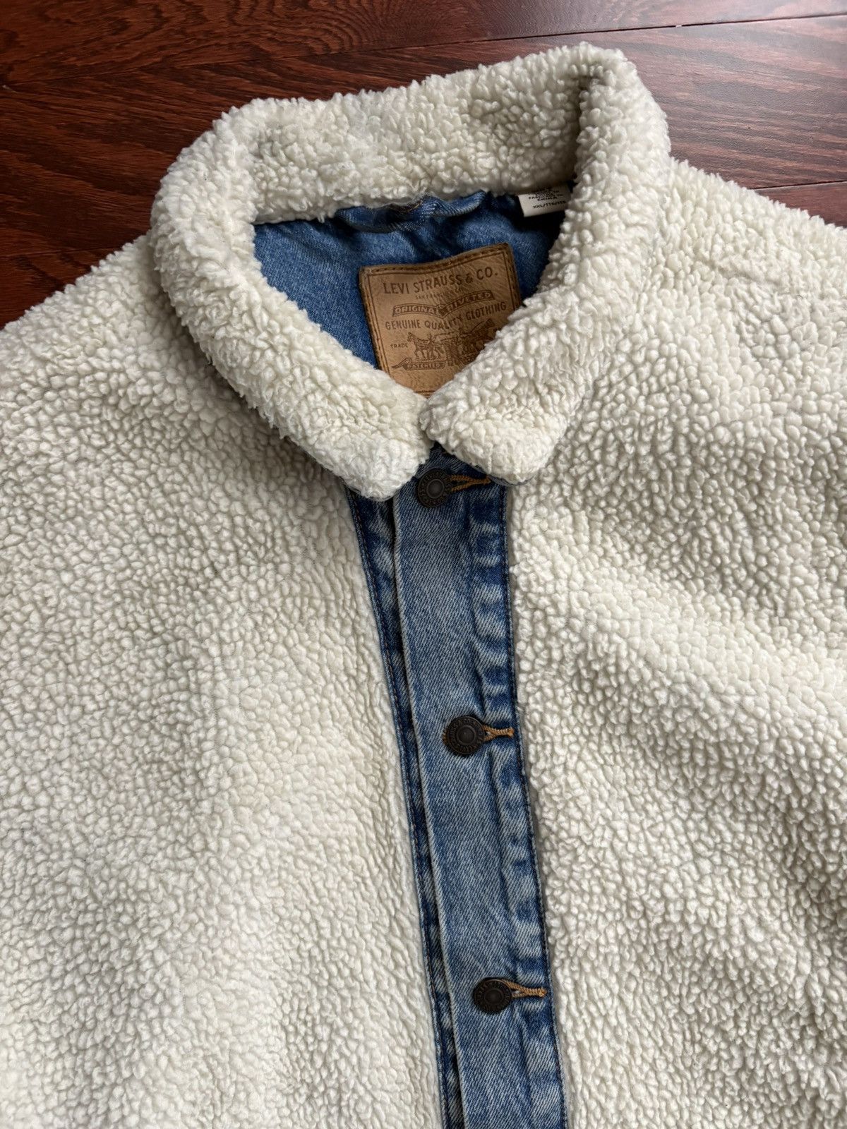 Levi's Levi’s Vintage Sherpa Reverse Denim Jacket Size US XXL / EU 58 / 5 - 3 Thumbnail