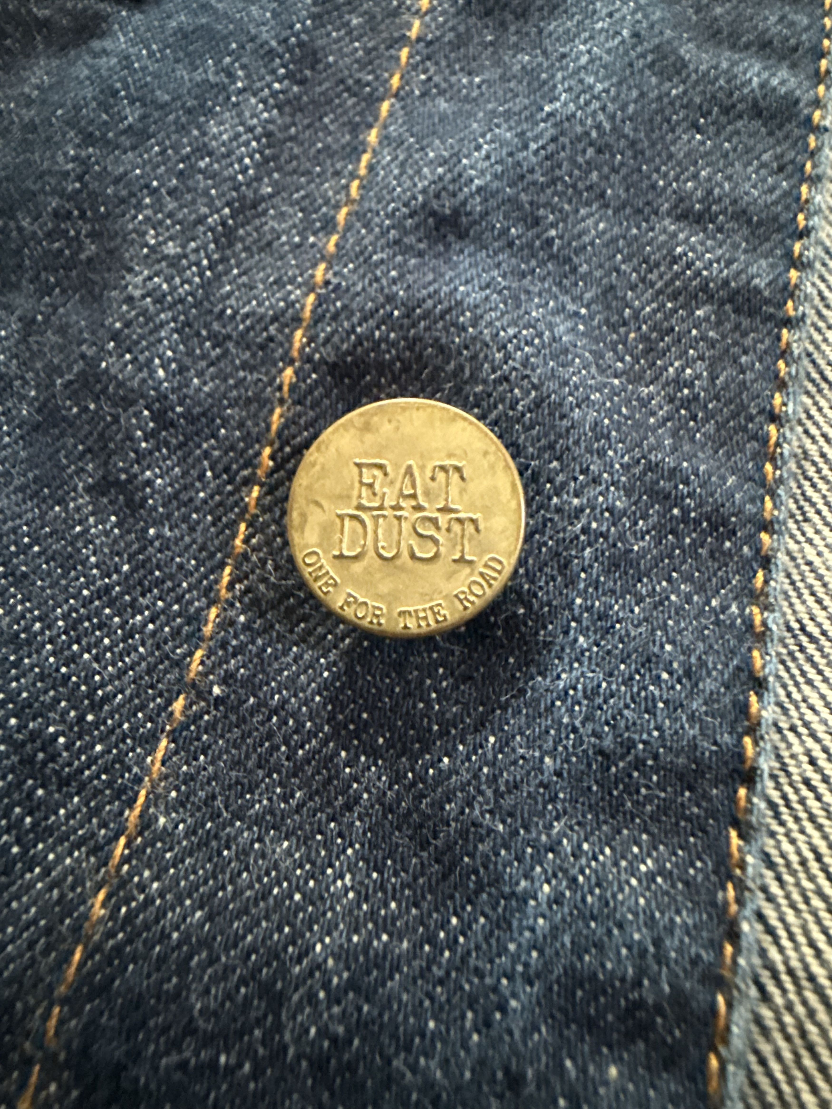 Eat Dust Eat dust denim vest Size US XXL / EU 58 / 5 - 7 Thumbnail