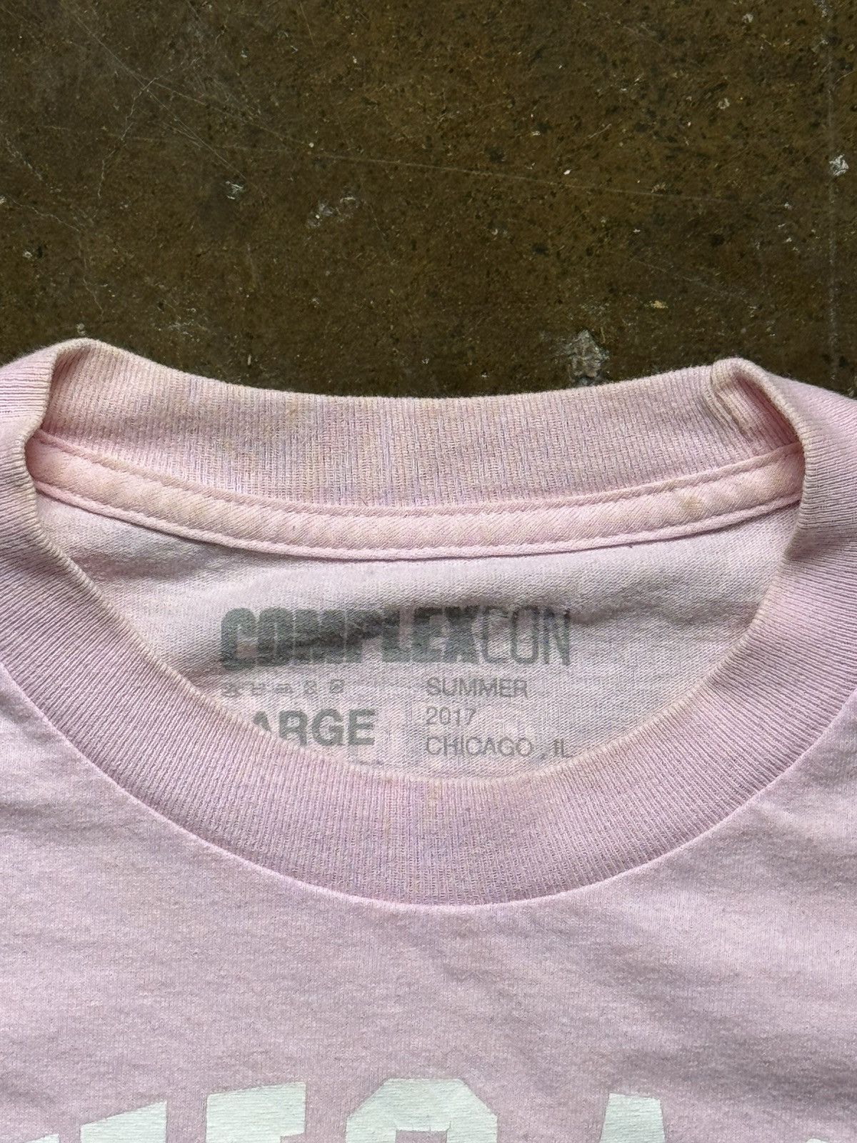 Complex × Takashi Murakami Takashi Murakami Chicago Complexcon Flower T shirt Pink Size US L / EU 52-54 / 3 - 3 Thumbnail