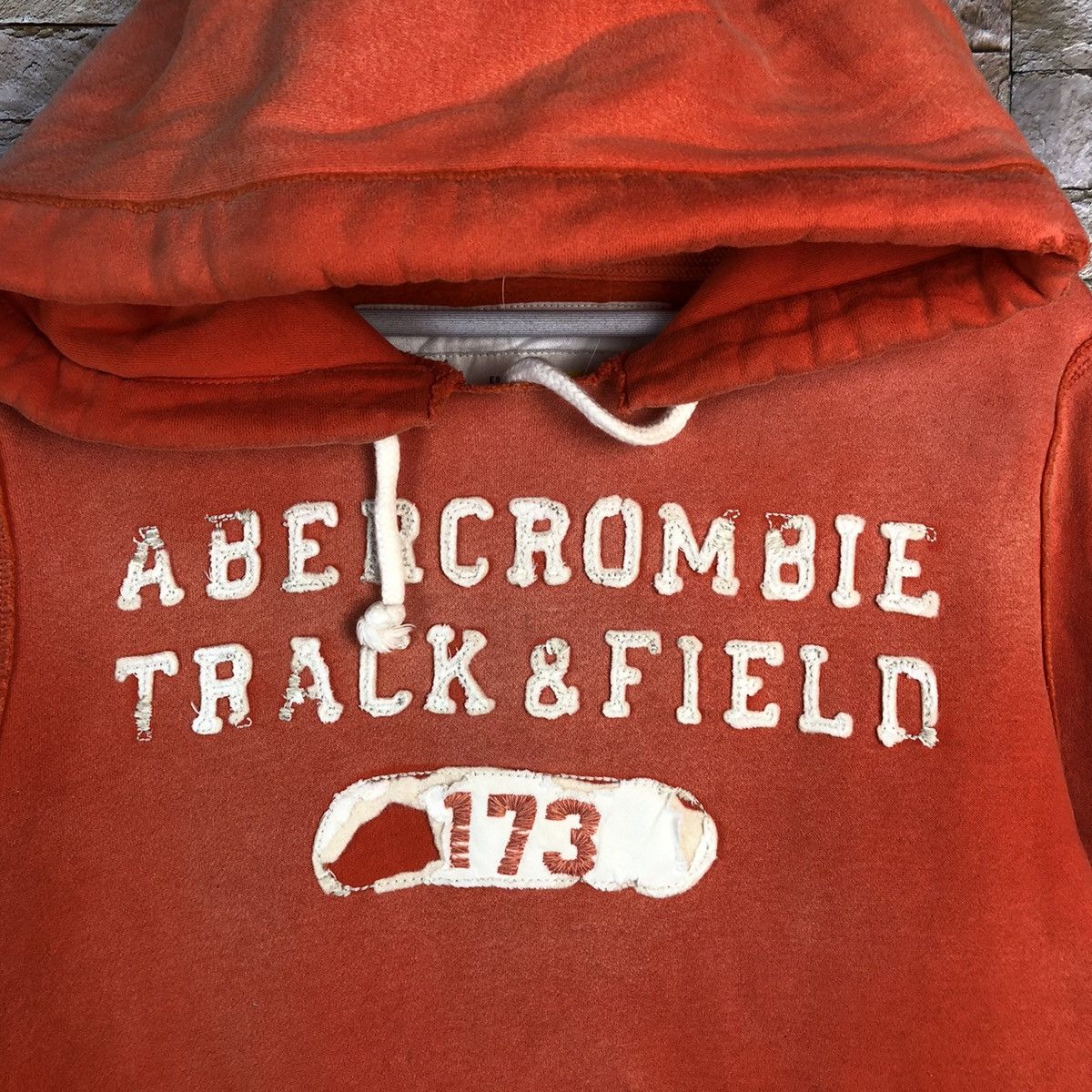 Abercrombie & Fitch Abercrombie Track & Field Orange Hoodie #A876 Size US M / EU 48-50 / 2 - 9 Thumbnail