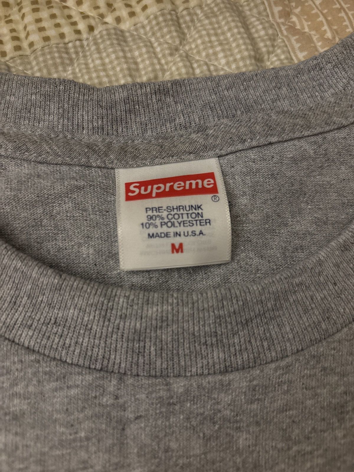 Supreme Supreme SS24 backwards t-shirt Size US M / EU 48-50 / 2 - 4 Thumbnail