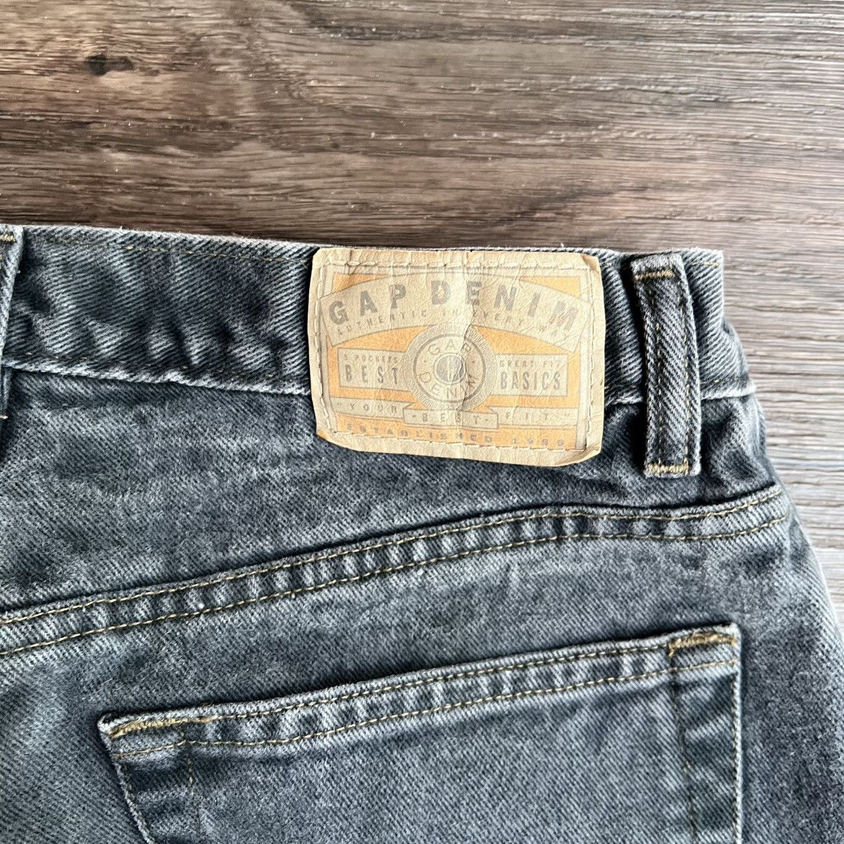 Gap Vintage USA made 90s gap essential loose; raw denim Size US 30 / EU 46 - 11 Thumbnail