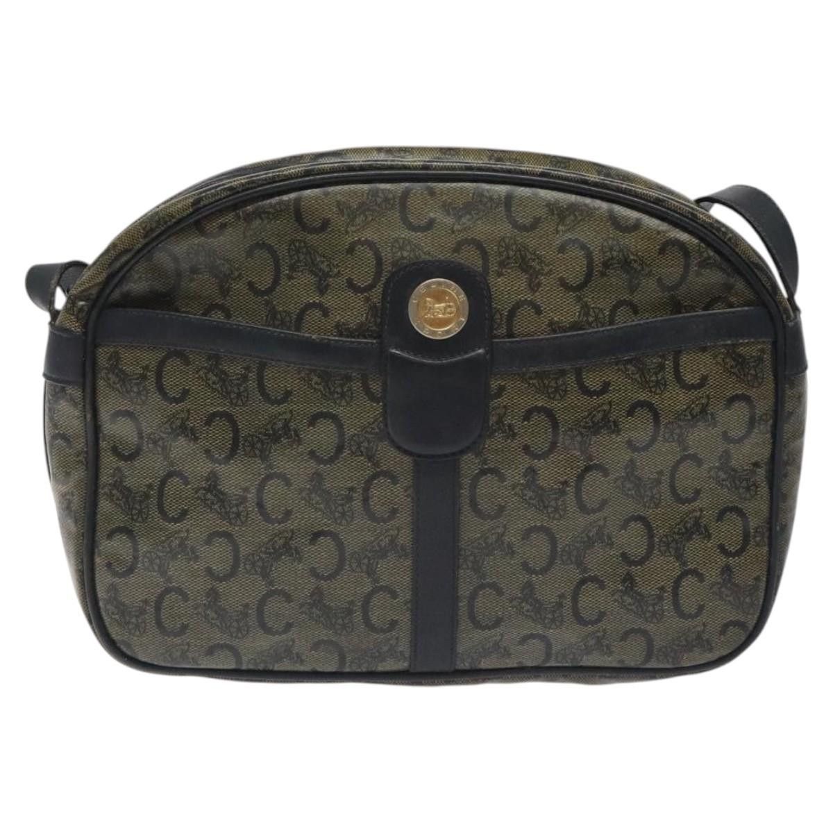 Celine CELINE C Sulky Shoulder Bag Pvc Navy Gold Size ONE SIZE - 2 Thumbnail