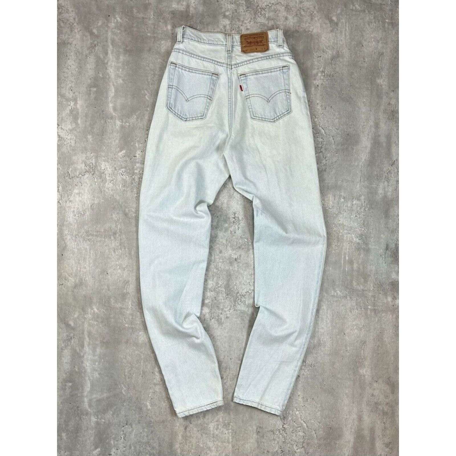 Levi's Vintage 90s Levis 512 Red Tab Slim Fit Denim Pants Size 26 Size US 26 / EU 42 - 2 Thumbnail