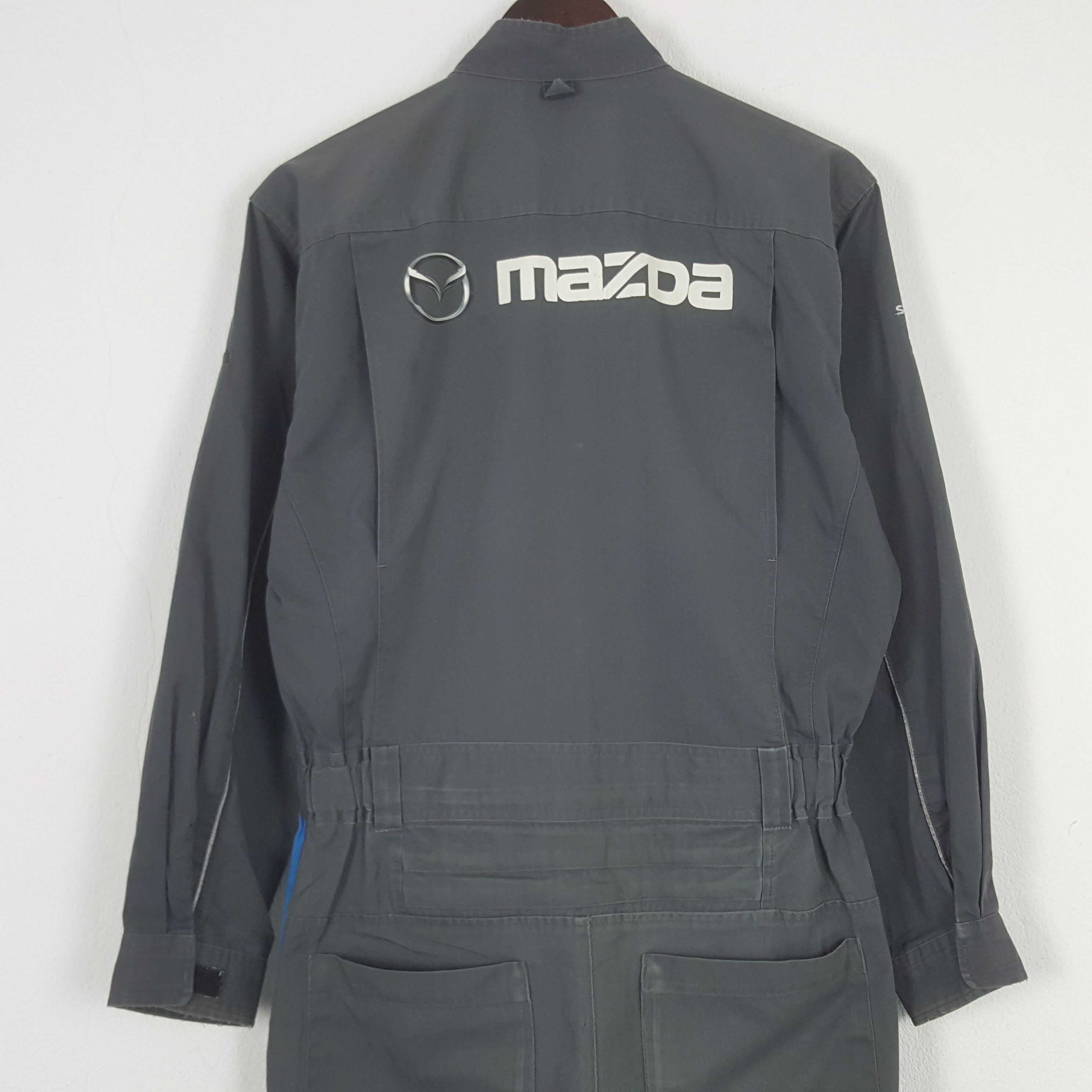 Japanese Brand × Sports Specialties × Vintage Vintage Mazda Racing Sport Coverall Jumpsuit Jacket Size US L / EU 52-54 / 3 - 2 Thumbnail