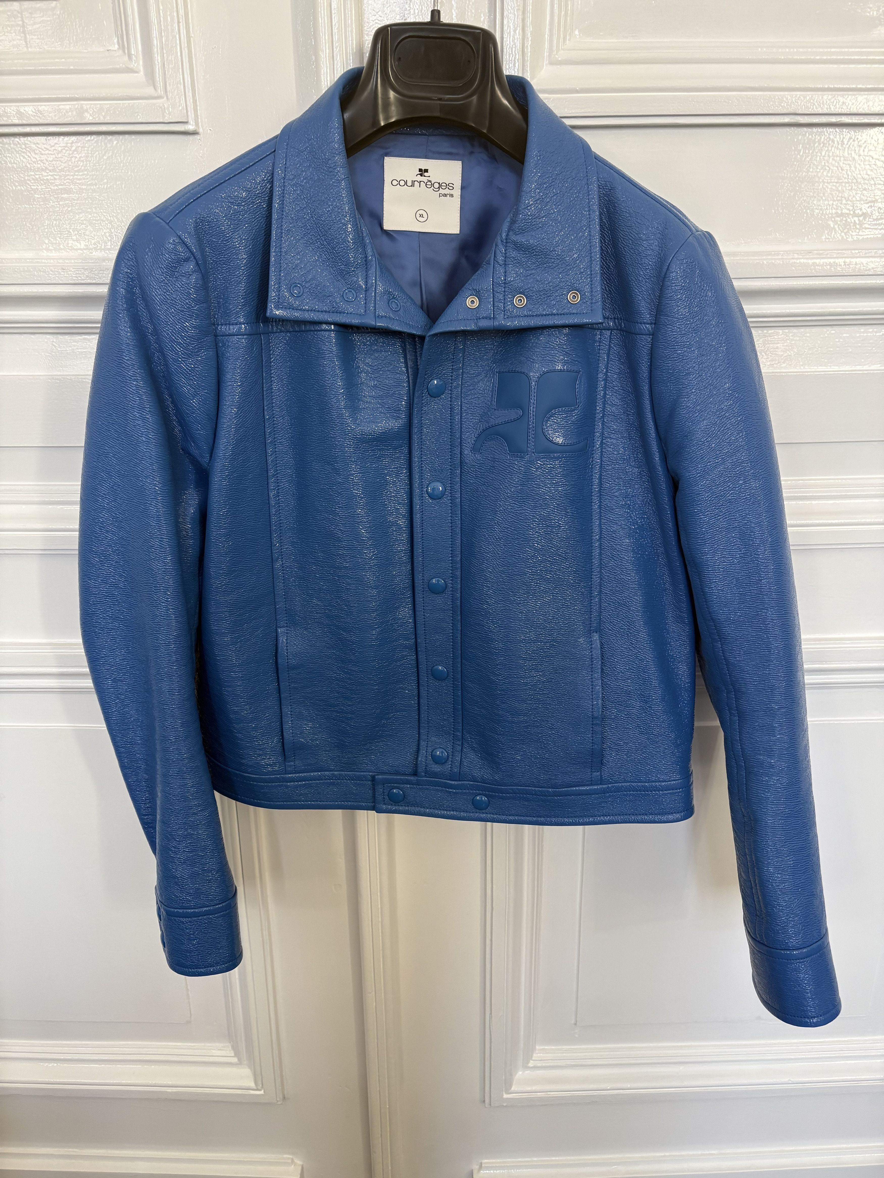 Courreges Courreges jacket men blue Size US XL / EU 56 / 4 - 1 Thumbnail