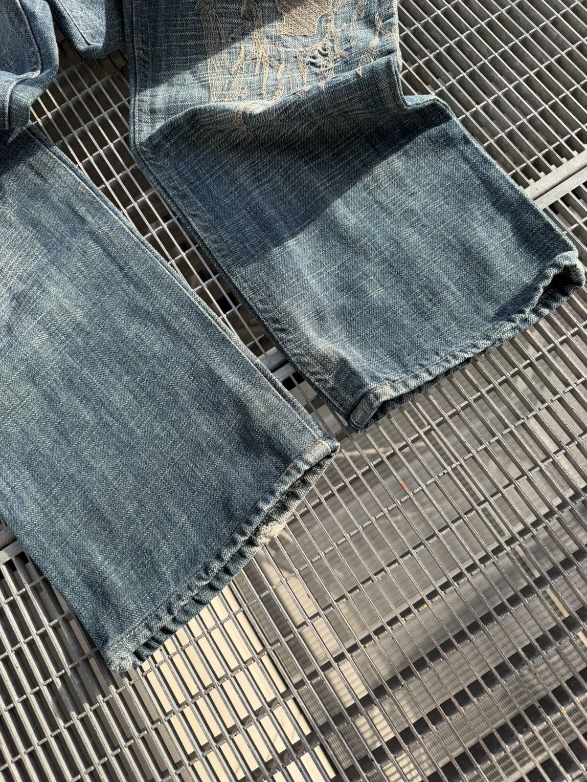Armani Vintage 00s Armani Jeans Rare Printed Jeans Size US 34 / EU 50 - 9 Thumbnail