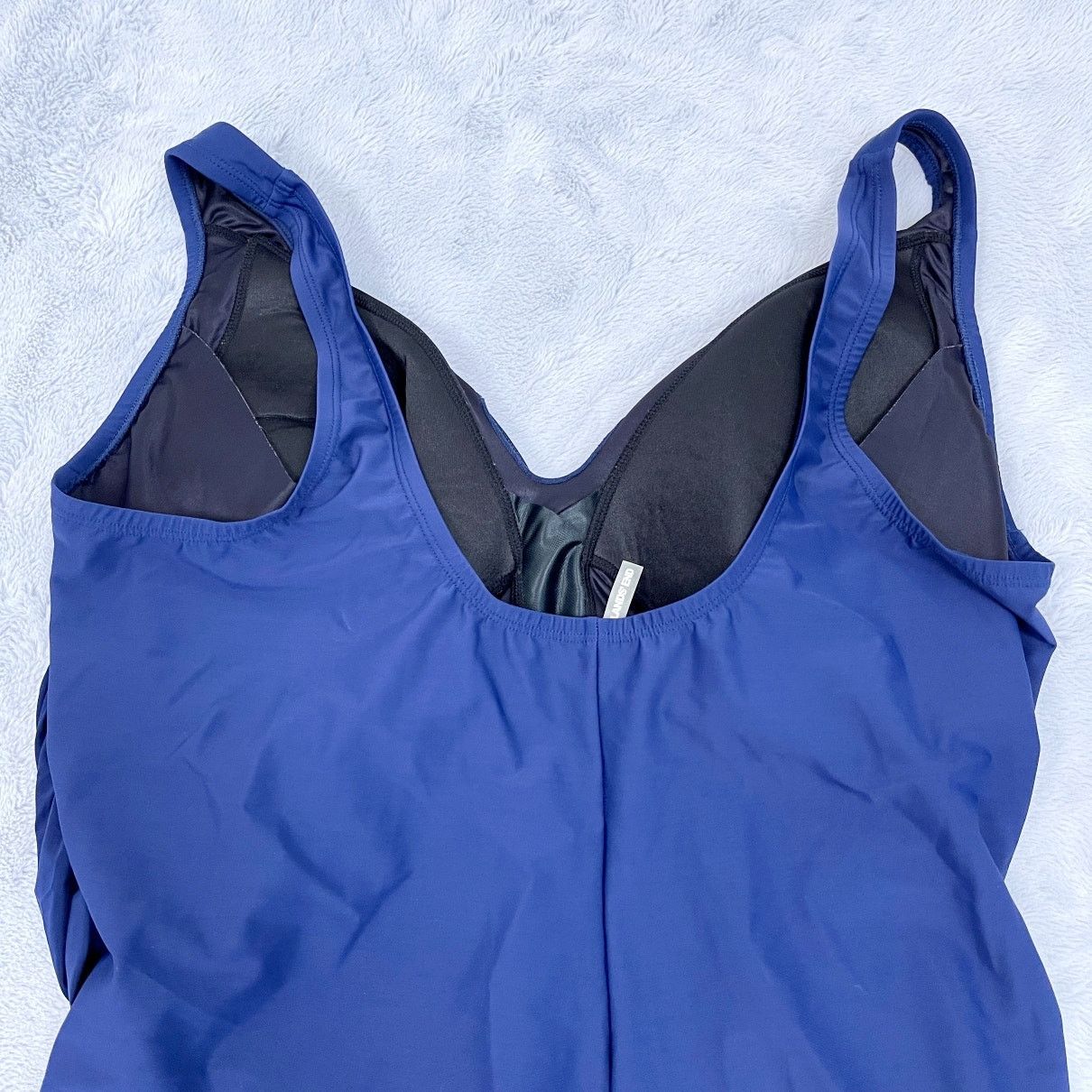 Lands' End Lands End SlenderSuit Tummy Control Wrap Swimsuit Blue 22W Size 3XL / US 20-22 - 5 Thumbnail