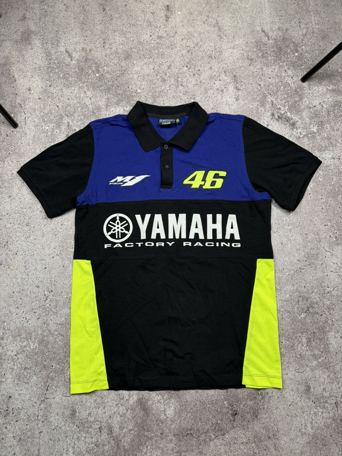 Yamaha Vintage Yamaha Y2K Racing Valentino Rossi 46 polo shirt Size US M / EU 48-50 / 2 - 1 Thumbnail