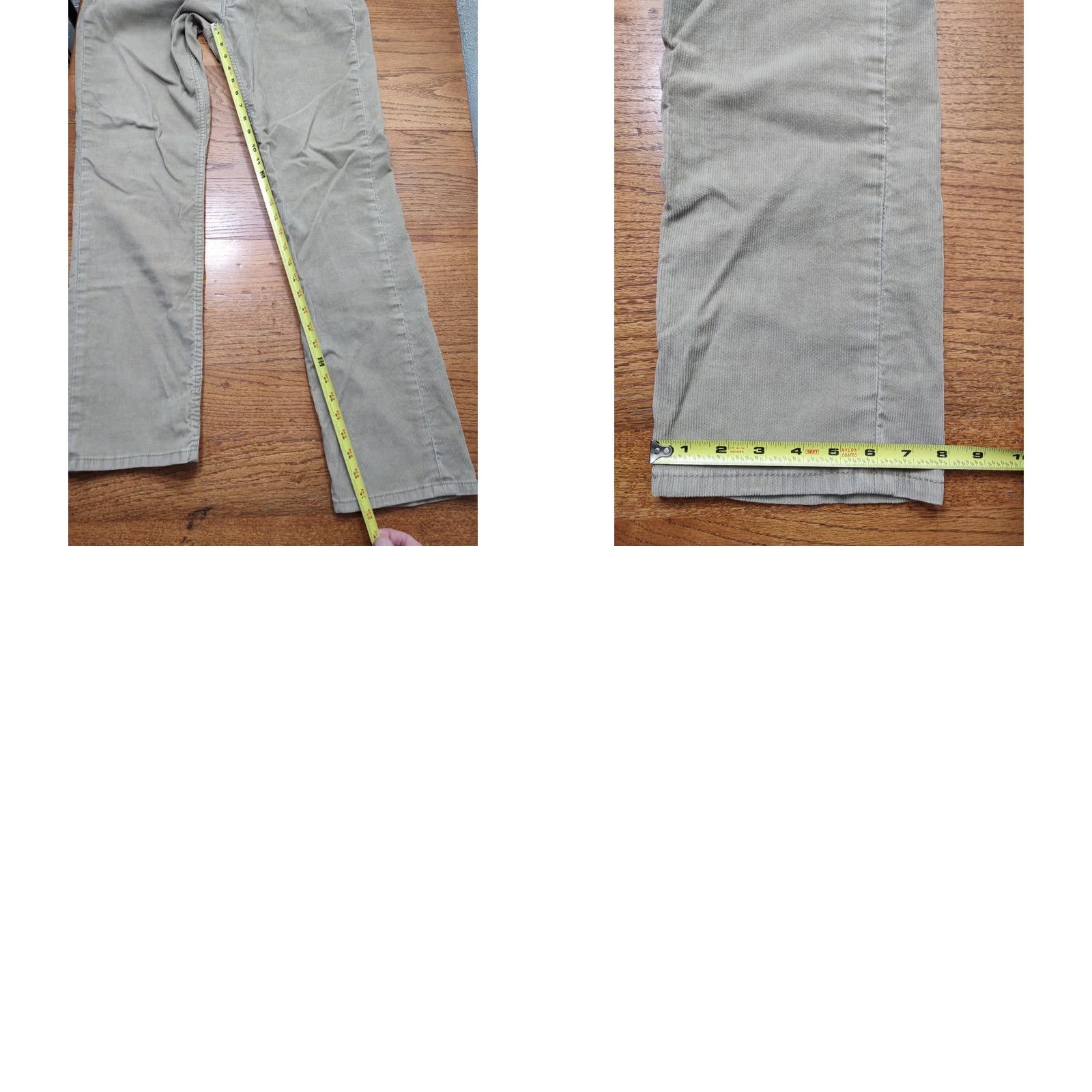 Levi's VINTAGE Levis Corduroy Pants 514 Mens 32x32 Brown 5-Pocket Straight Leg Levi's Logo Button Zipper Pants Mens Regular Brown Size US 32 / EU 48 - 9 Thumbnail