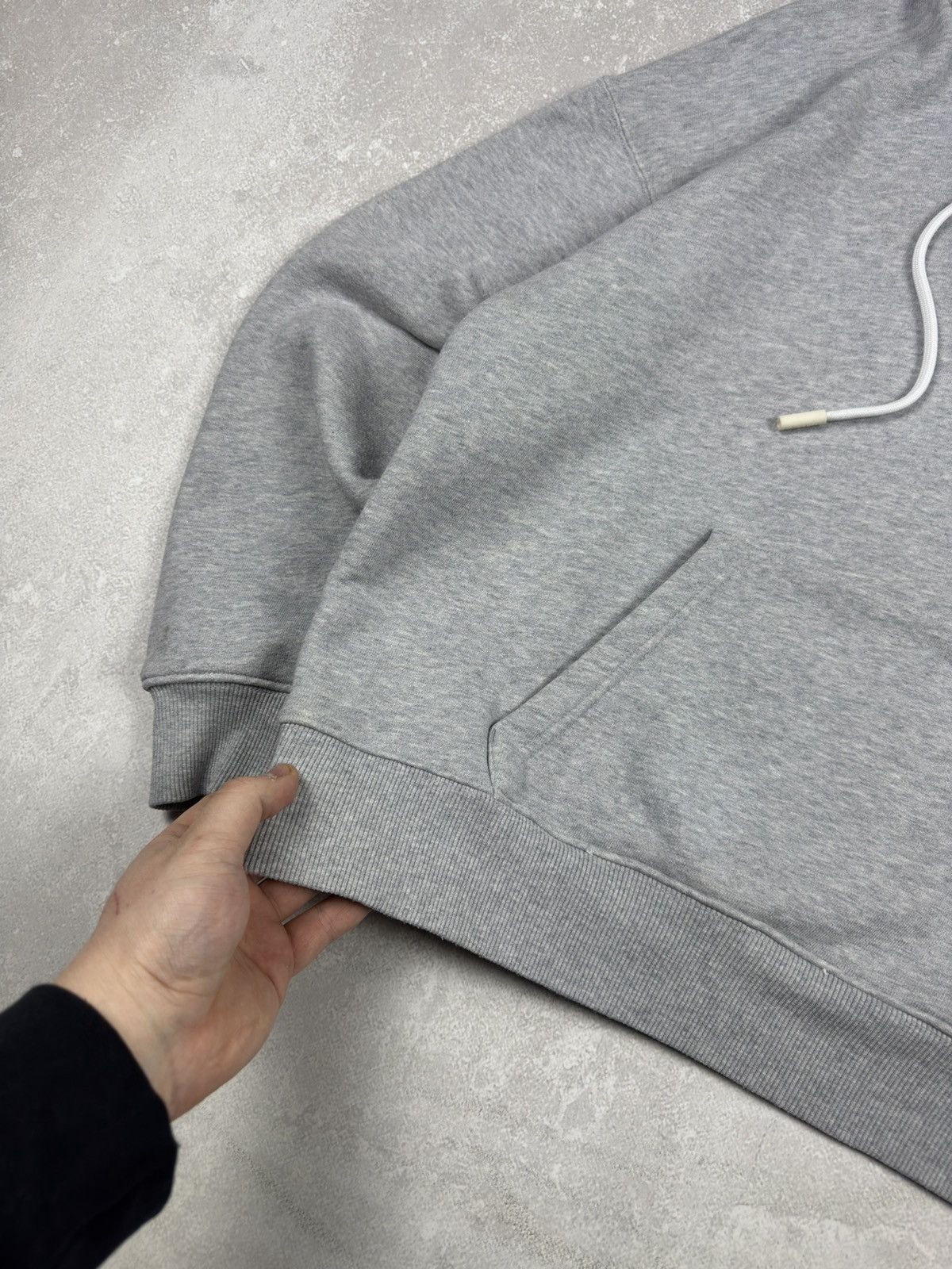 Lacoste Lacoste Lose Fit Gray Hoodie Logo Crocodile Organic Cotton Size US M / EU 48-50 / 2 - 4 Thumbnail