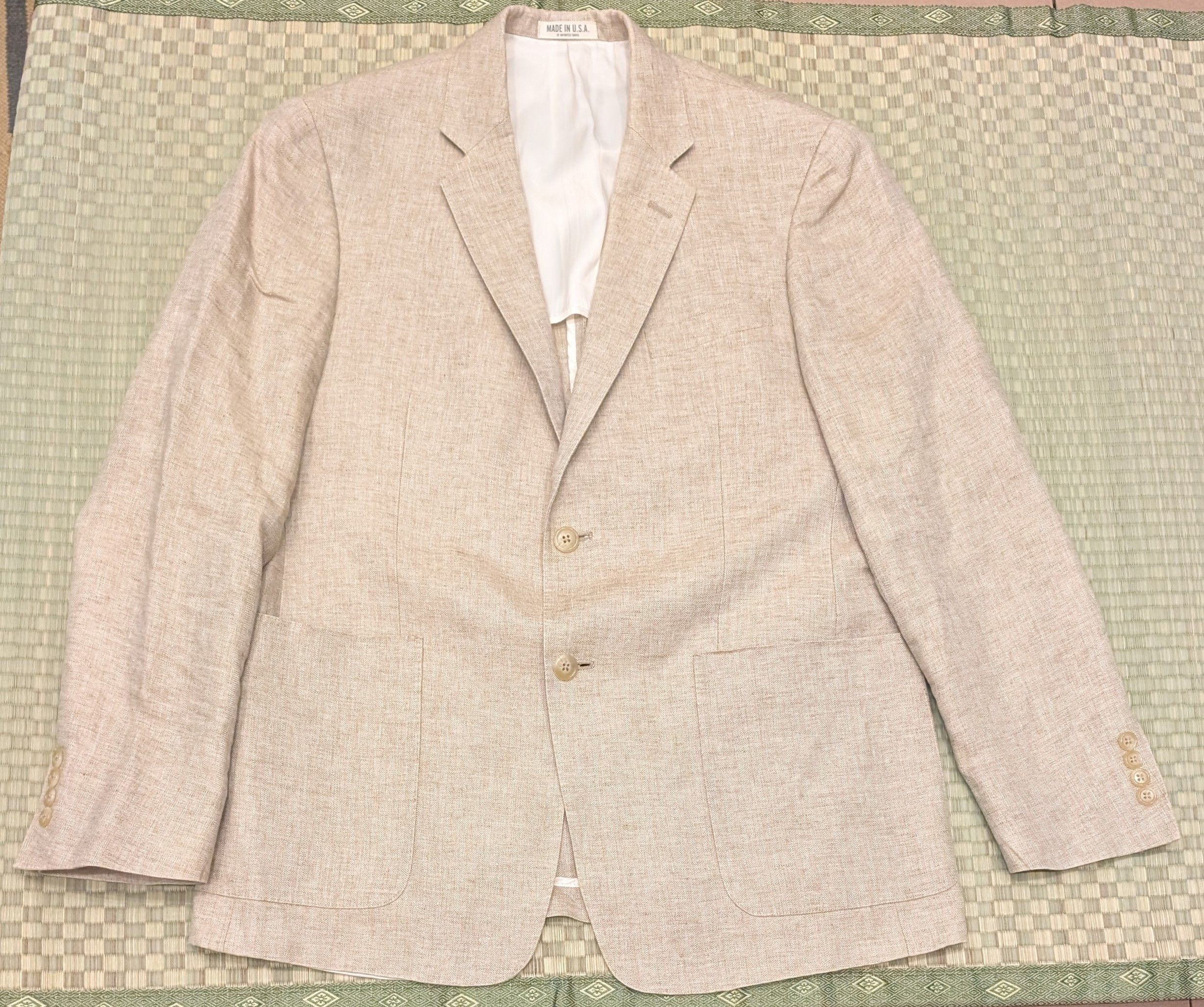 Todd Snyder Todd Snyder Mayfair Fit 100% Linen Sport Coat Size 40R - 1 Thumbnail