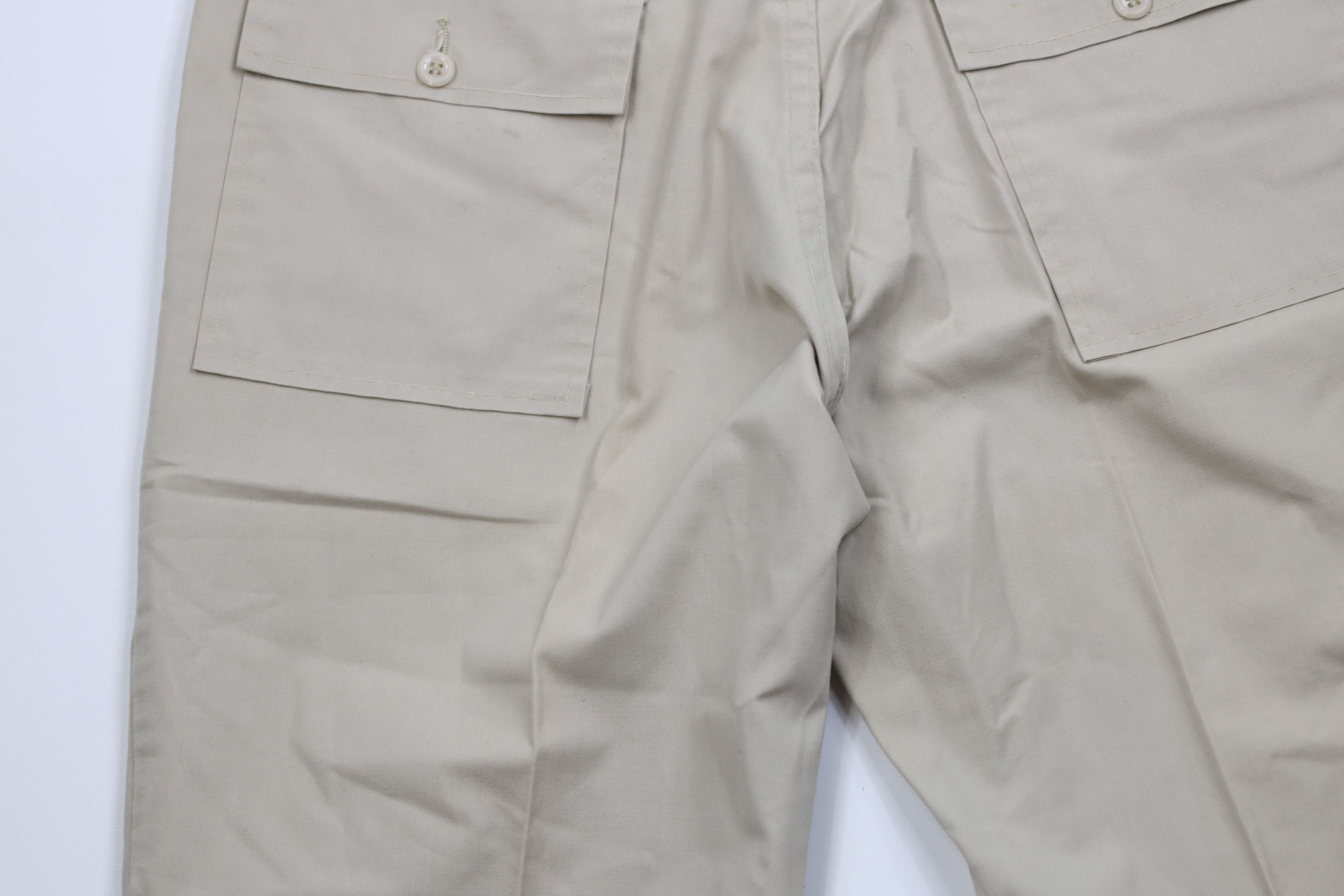 Woolrich Woolen Mills Vintage 70s Woolrich Flared Wide Leg Utility Pants Beige USA Size US 32 / EU 48 - 10 Thumbnail