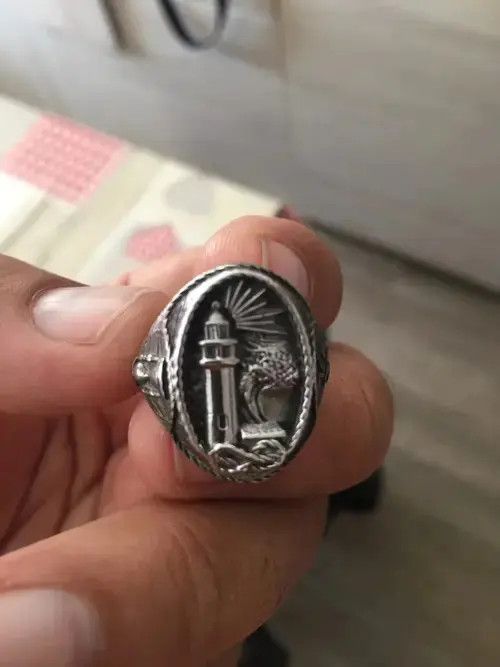 House Of The Gods Nautical Lighthouse Ring🔥🔥🔥 Size ONE SIZE - 2 Thumbnail