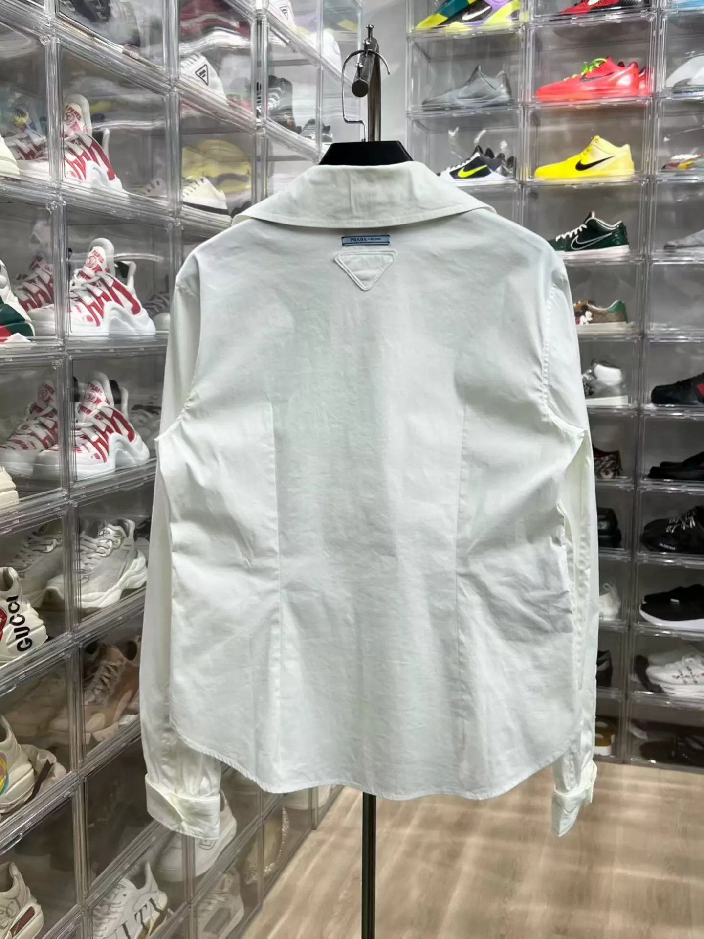 Prada PRADA Bow White Shirt 42 Size M / US 6-8 / IT 42-44 - 5 Thumbnail