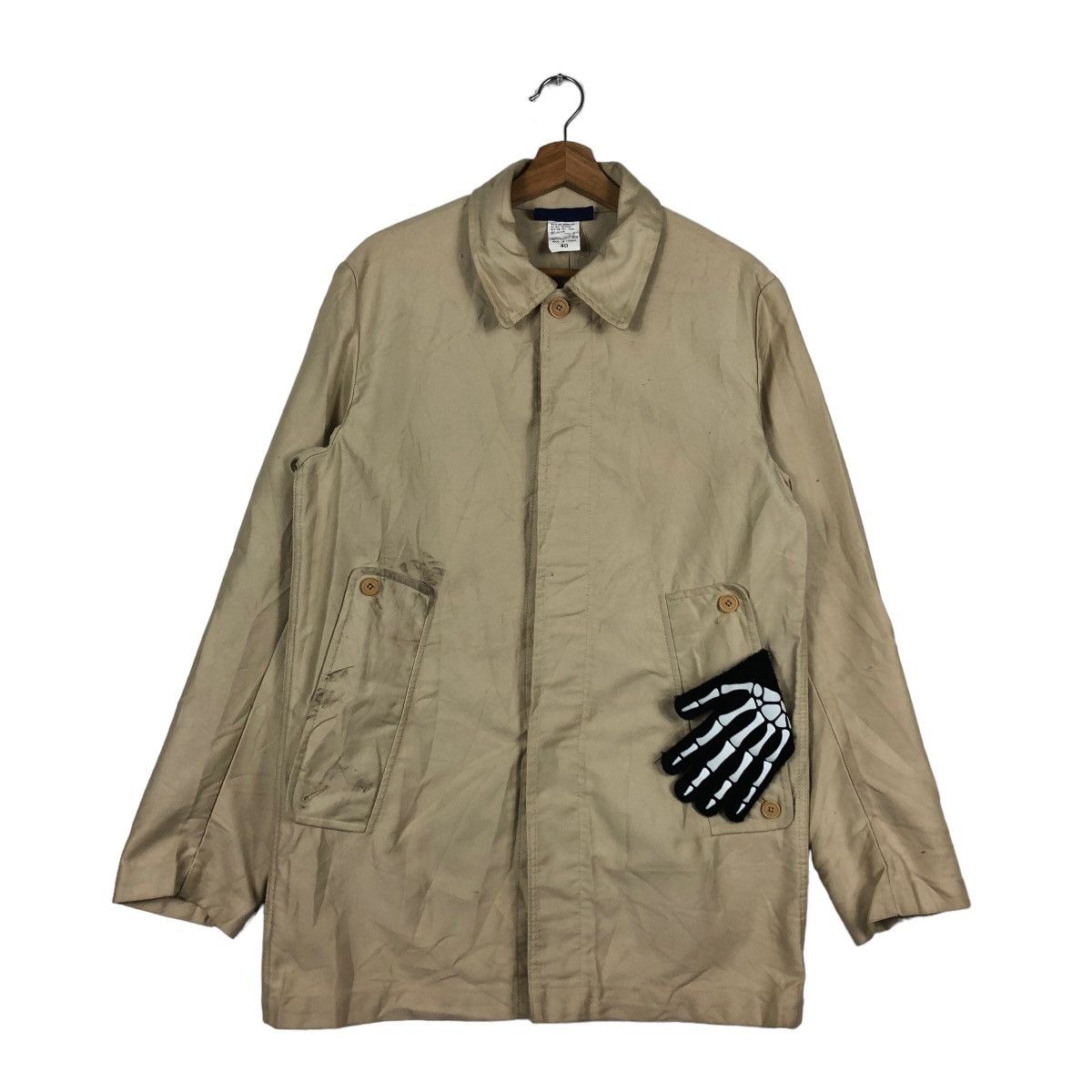 Issey Miyake 🔥90’s HIKORY CHORE JACKET VETRA ISSEY MIYAKE Size US M / EU 48-50 / 2 - 2 Thumbnail