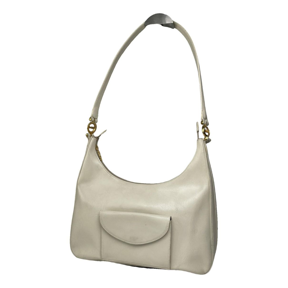 Chloe Chloé White Leather Handbag Size ONE SIZE - 1 Thumbnail