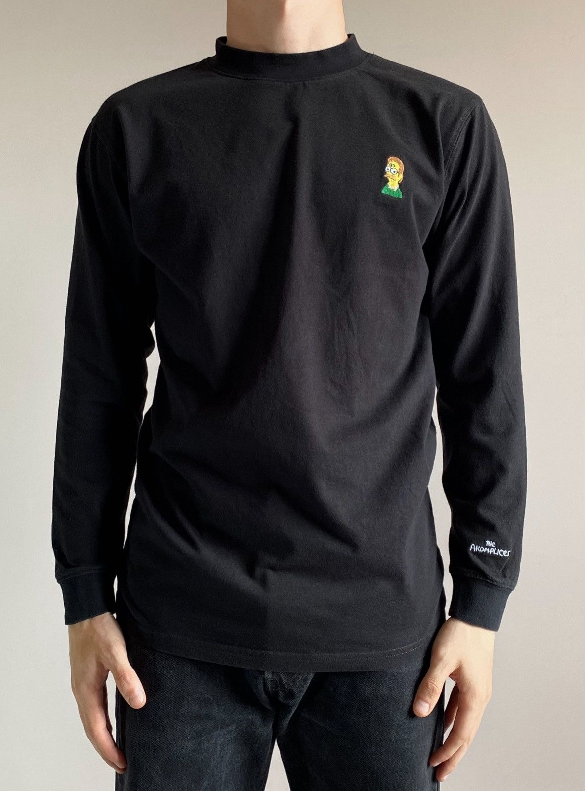 Akomplice Akomplice Long Sleeve Tshirt The Simpsons Logo Size US S / EU 44-46 / 1 - 12 Thumbnail
