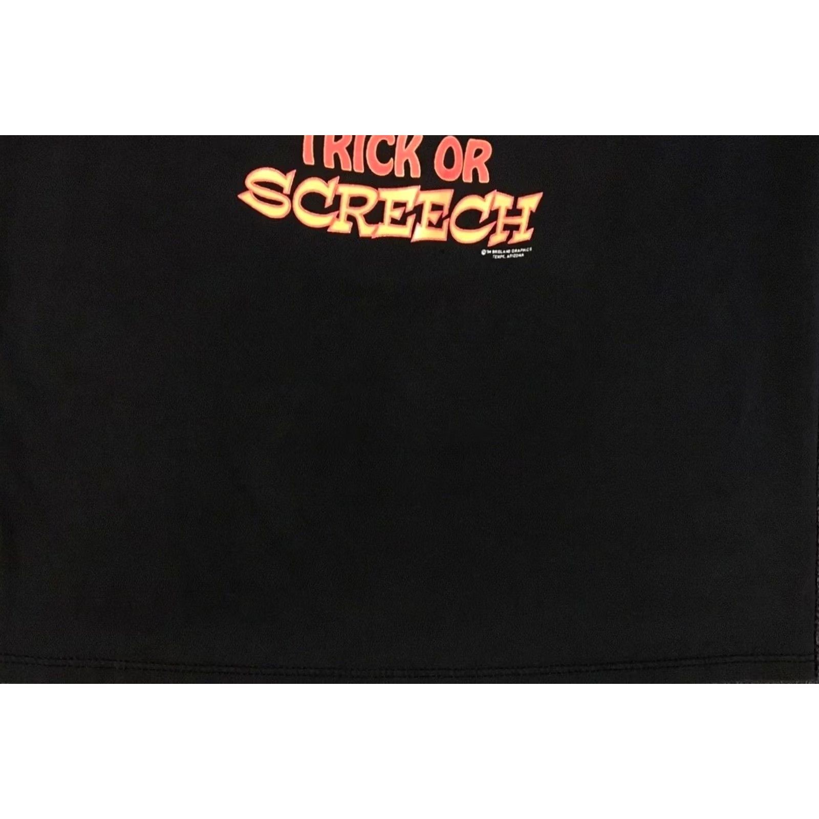 Vintage VINTAGE Screech Cat Faded Distress Halloween Shirt S Funny Animal Cartoon Grunge Shirt Mens Black 90s``` Size US S / EU 44-46 / 1 - 5 Thumbnail