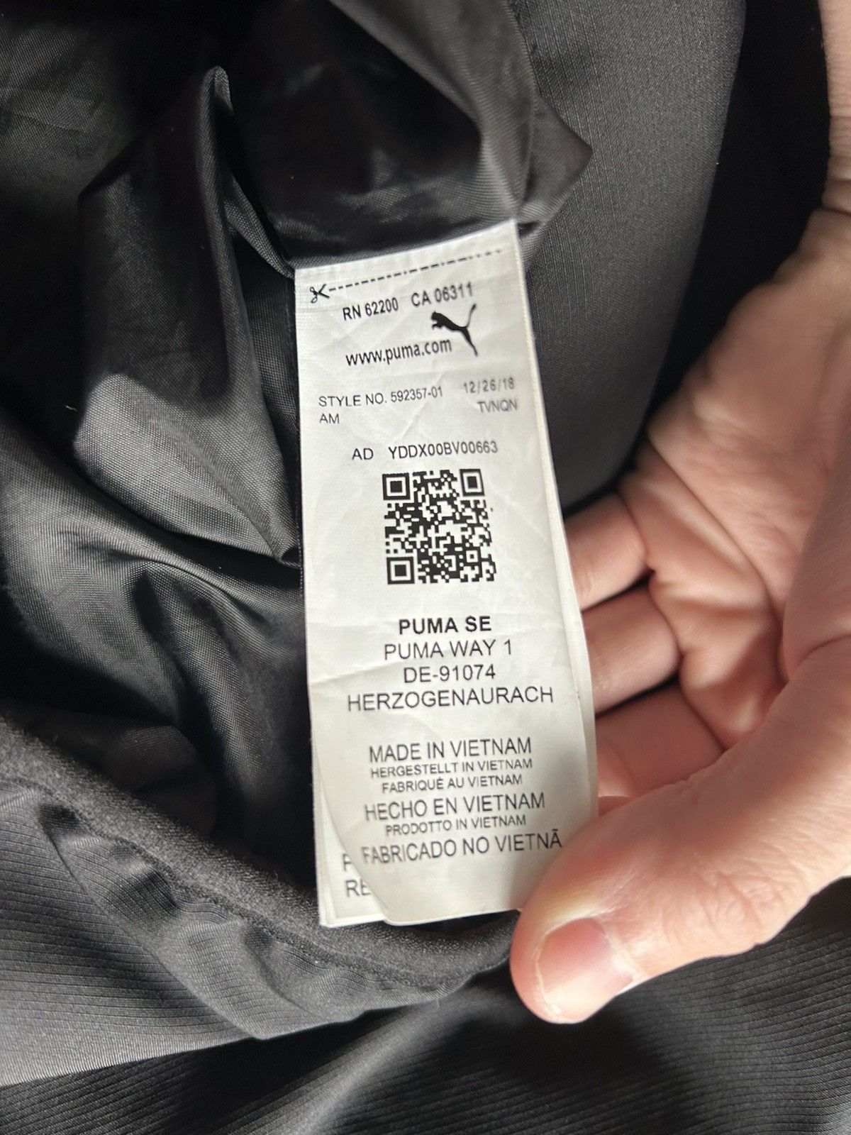 Puma puma puffer coat Size US M / EU 48-50 / 2 - 6 Thumbnail