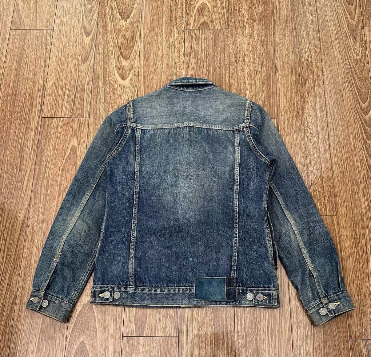 Visvim VISVIM SS 103 JKT DAMAGED Washed denim jacket Size US S / EU 44-46 / 1 - 2 Thumbnail
