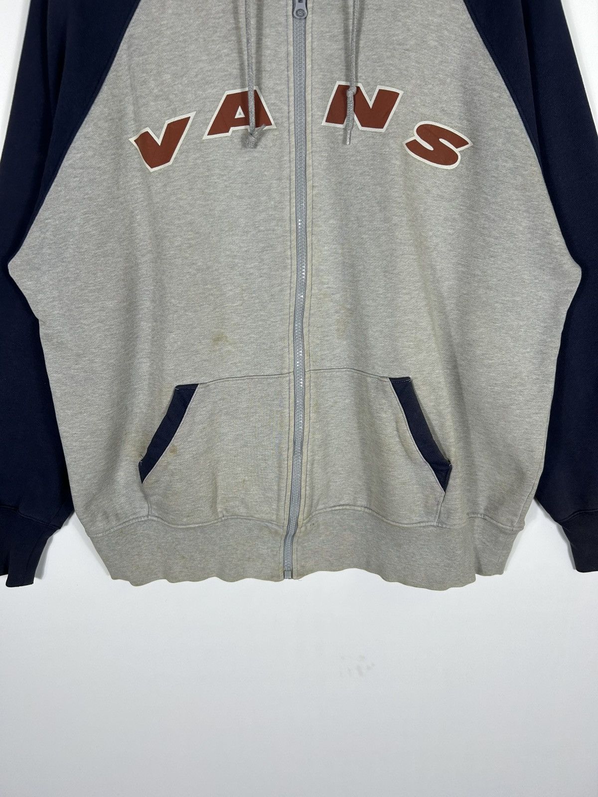 Vans ⚡️Vintage VANS Skateboard Hooded Sweater - XL Size US XL / EU 56 / 4 - 5 Thumbnail