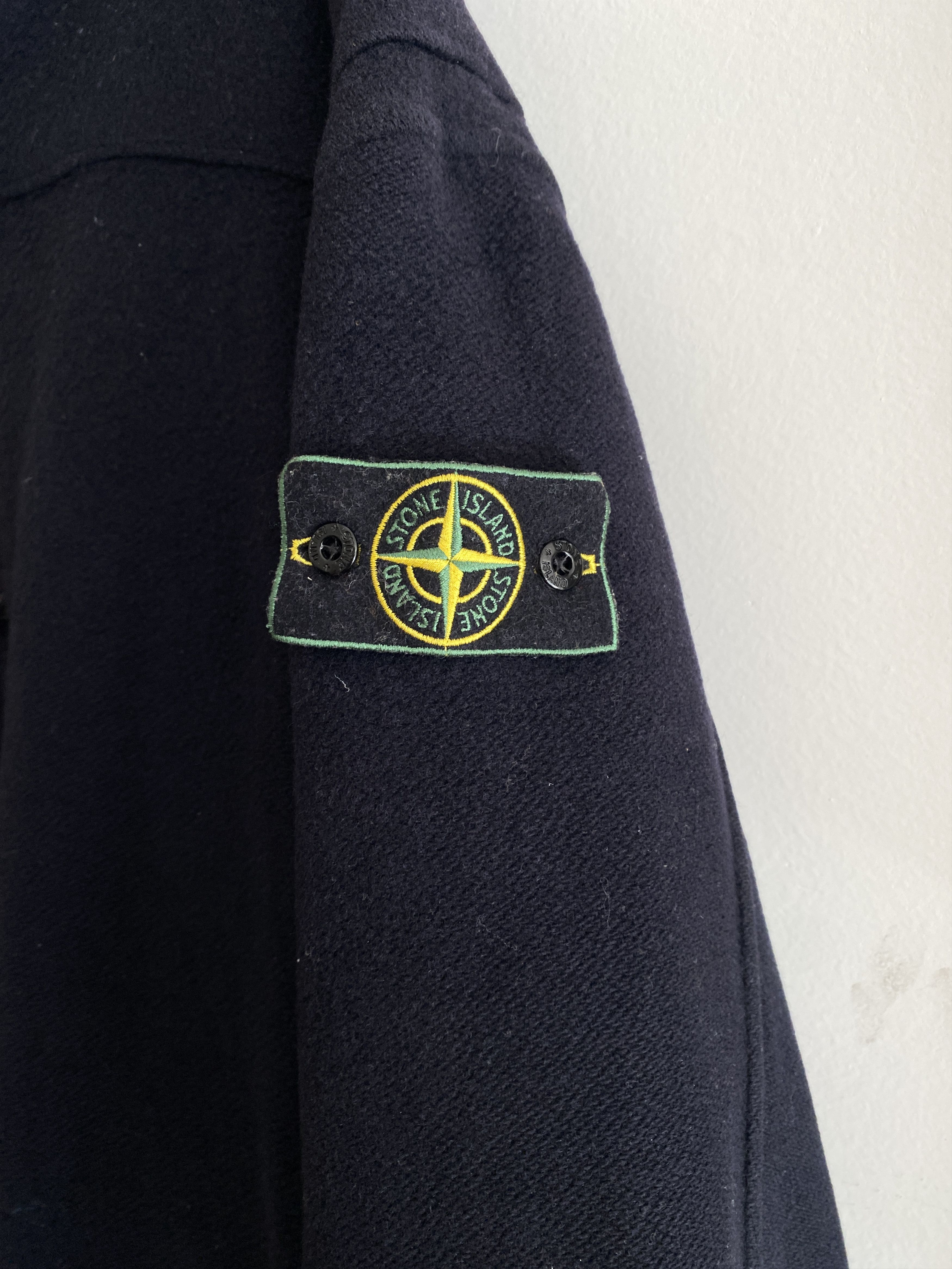 Stone Island Vintage Stone Island Duffle Coat Size US XL / EU 56 / 4 - 4 Thumbnail
