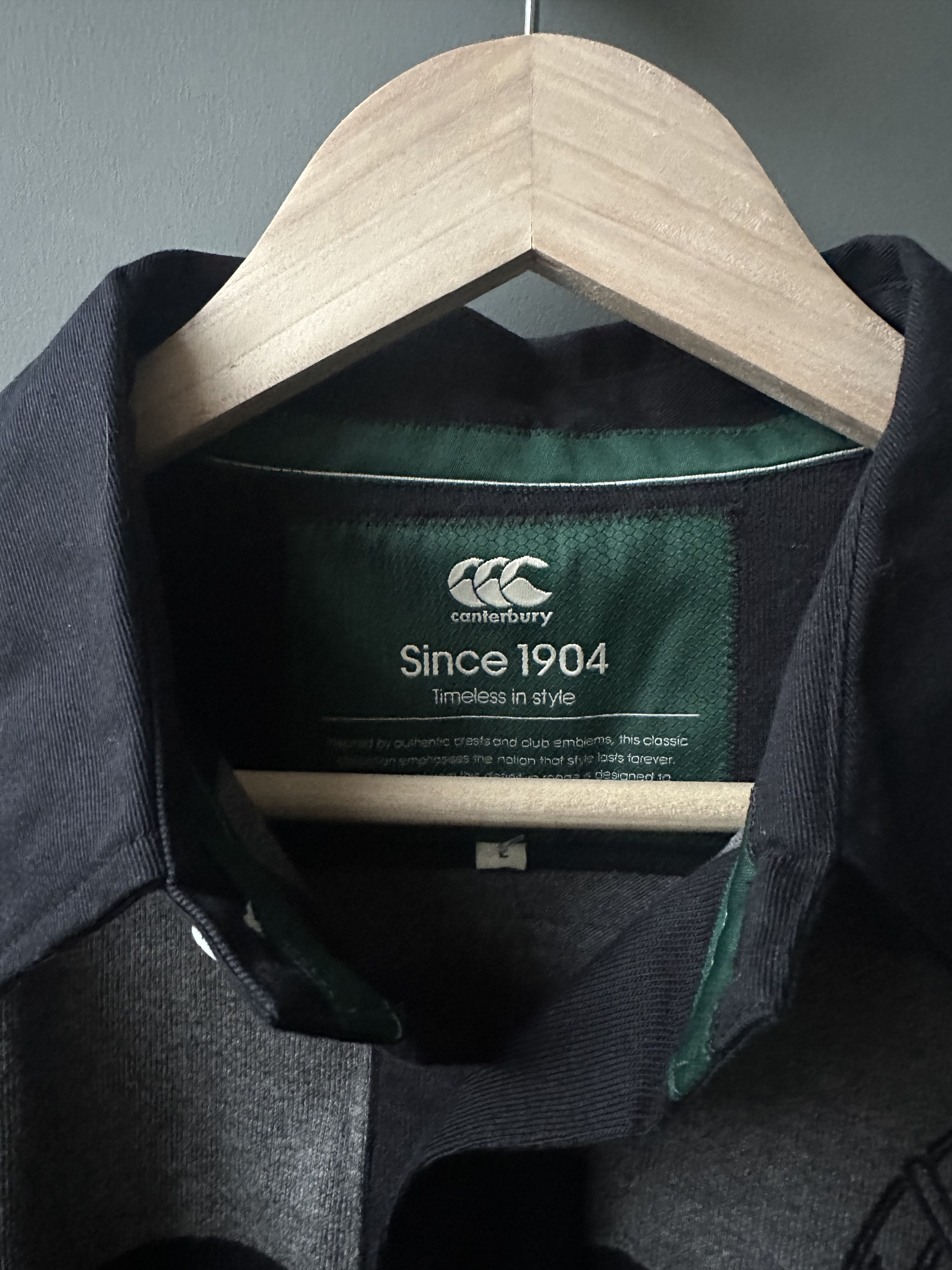 Canterbury of New Zealand Canterbury Rugby Stripped Long Polo Size L Size US L / EU 52-54 / 3 - 3 Thumbnail