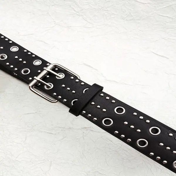 Other Black Studded Belt Size ONE SIZE - 5 Thumbnail