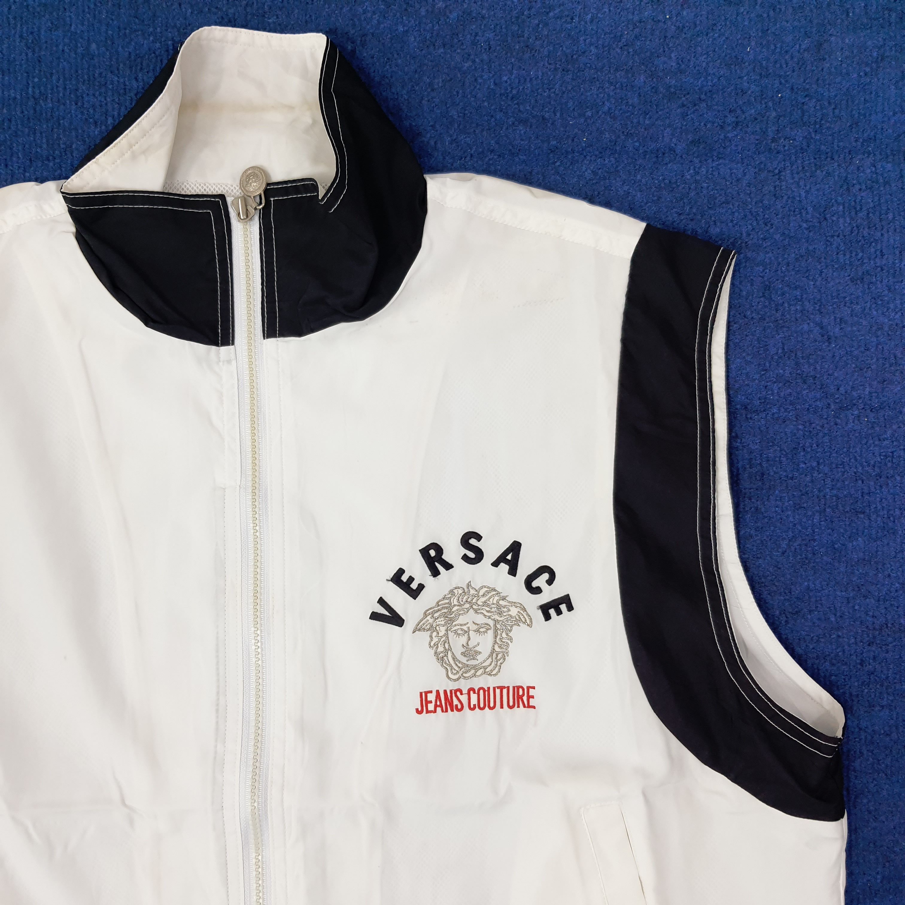 Versace Jeans Couture Vintage Versace Jeans Couture Vests C247N7 Size US XL / EU 56 / 4 - 2 Thumbnail