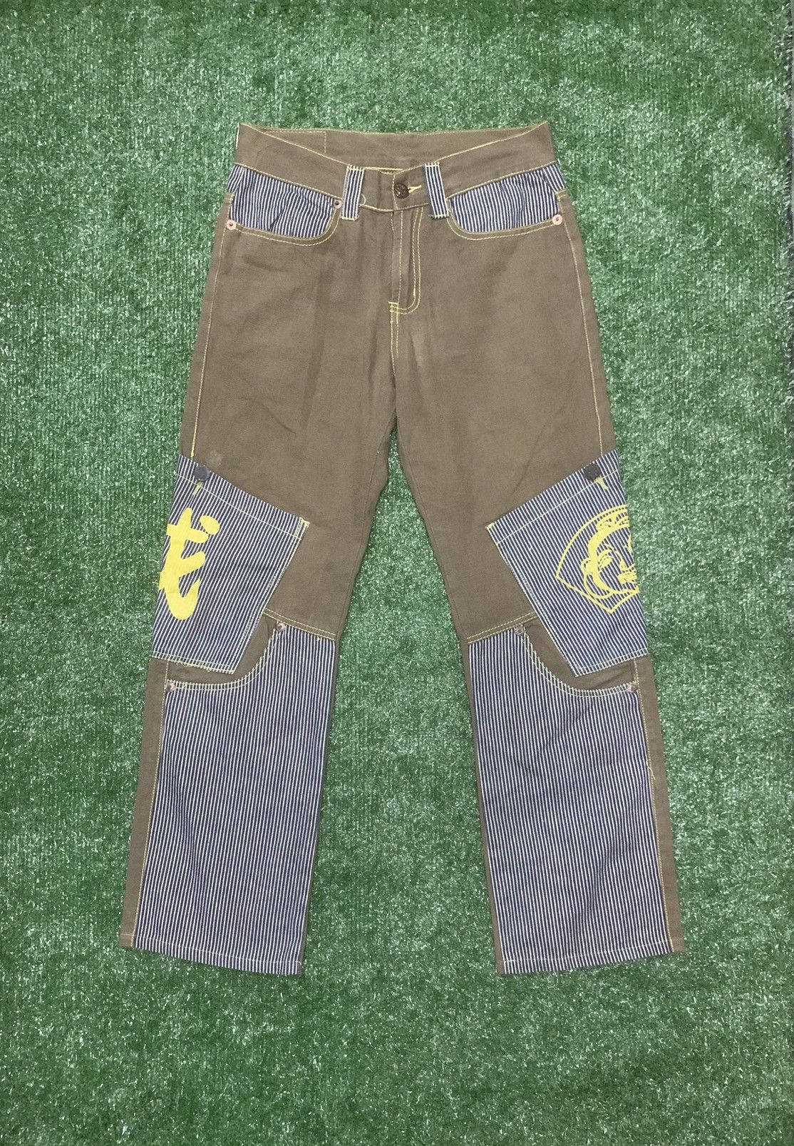 Japanese Brand EVISU HIKORY MULTIPOKET Pants Size US 30 / EU 46 - 3 Thumbnail
