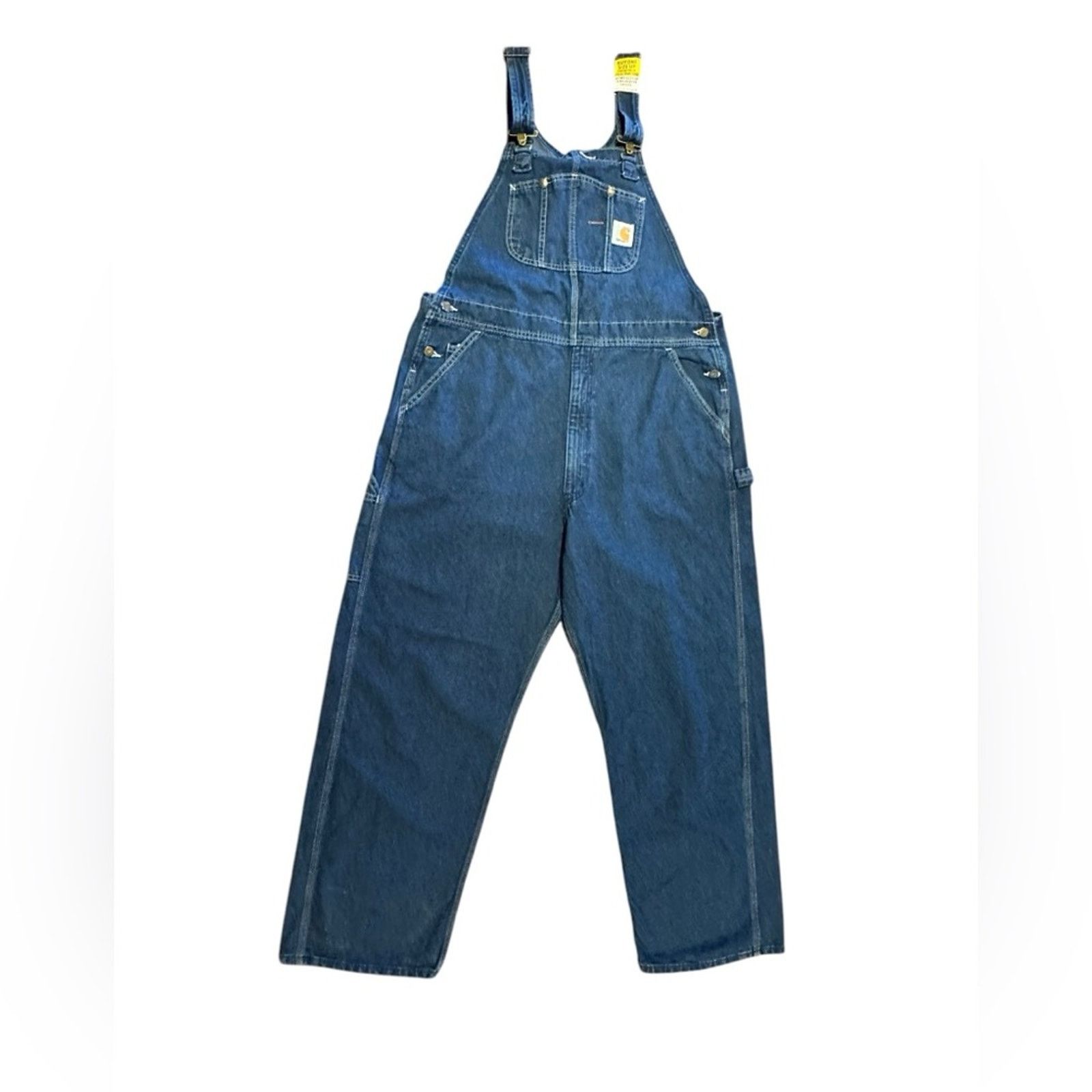 Carhartt Carhartt Mens Size 42 x 30 Denim Overalls NWT Size US 42 / EU 58 - 1 Thumbnail