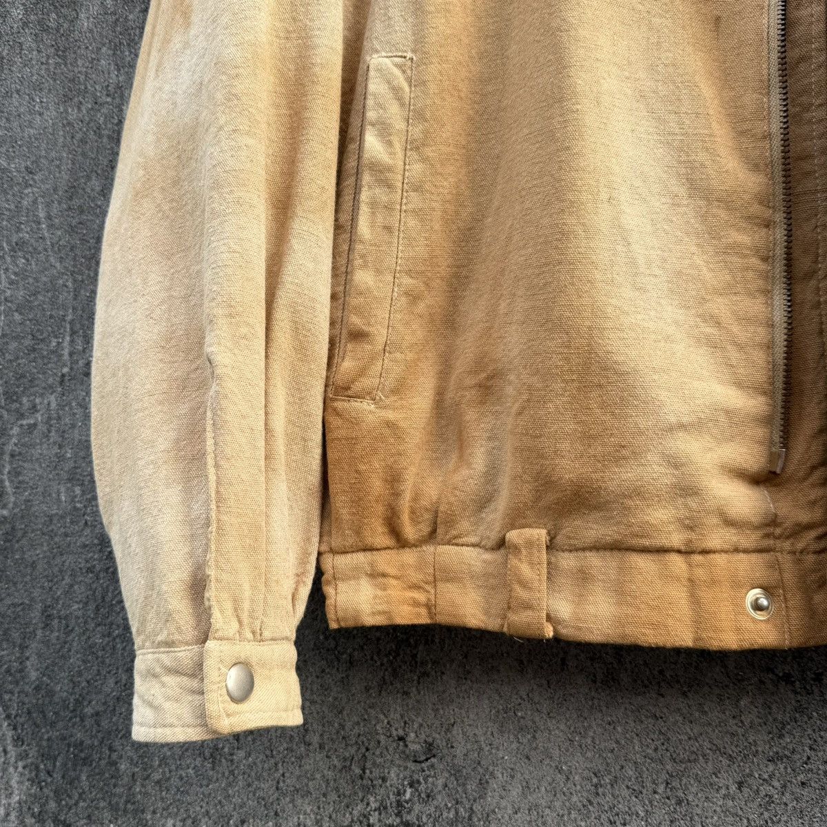 Vintage Vintage Faded Workwear Jacket Brown Distressed Canvas Style Size US M / EU 48-50 / 2 - 6 Thumbnail