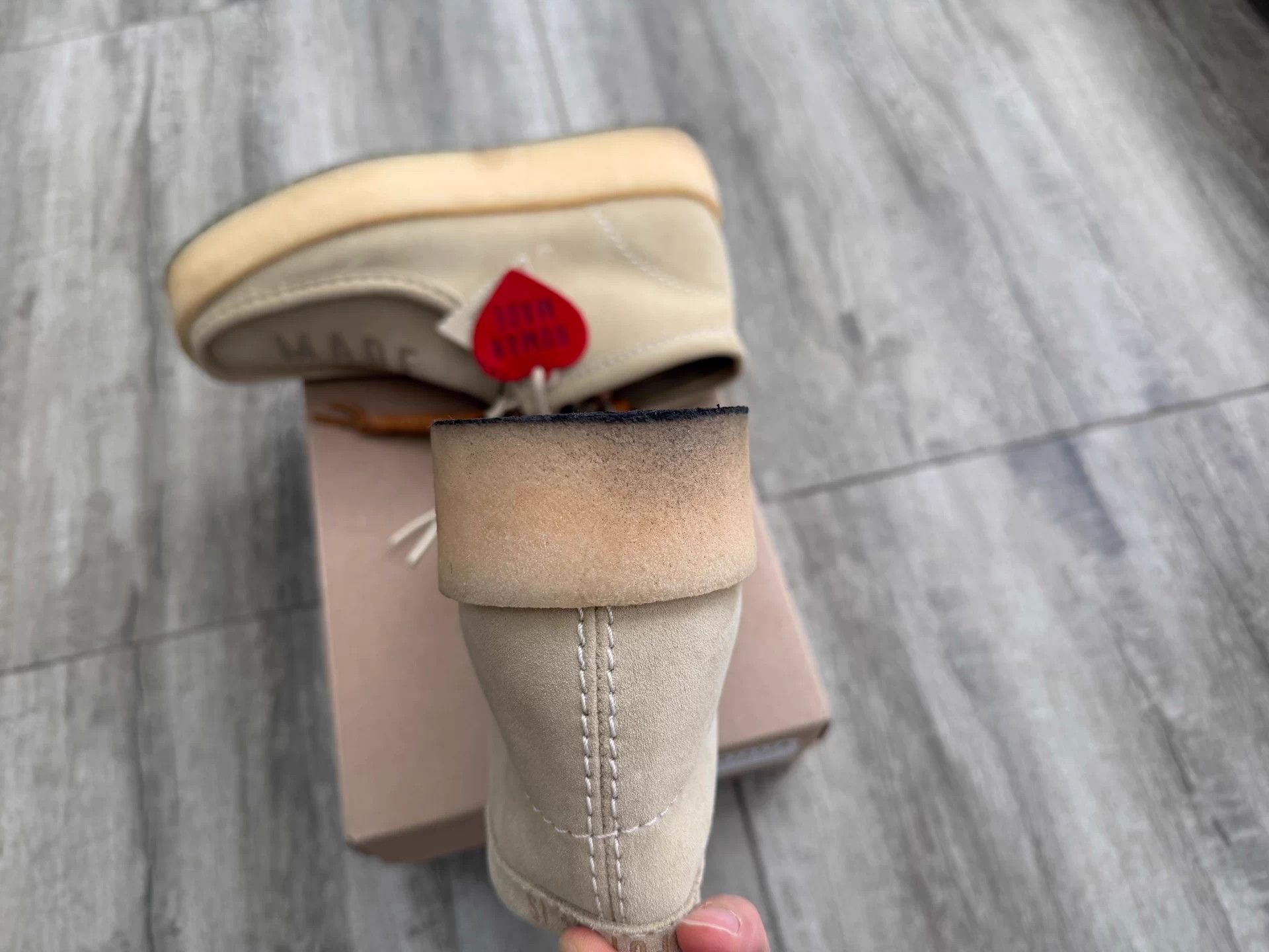Human Made HUMAN MADE x Clarks Originals Wallabee Worn 2x Size 41 Size US 8 / EU 41 - 6 Thumbnail
