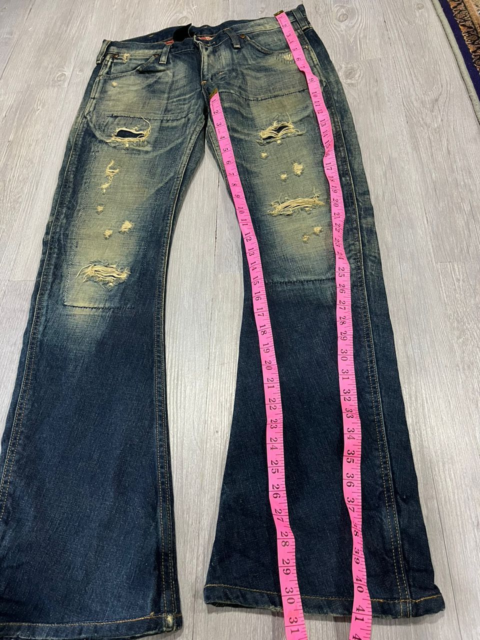 Hysteric Glamour Distressed Denim Size US 32 / EU 48 - 15 Thumbnail