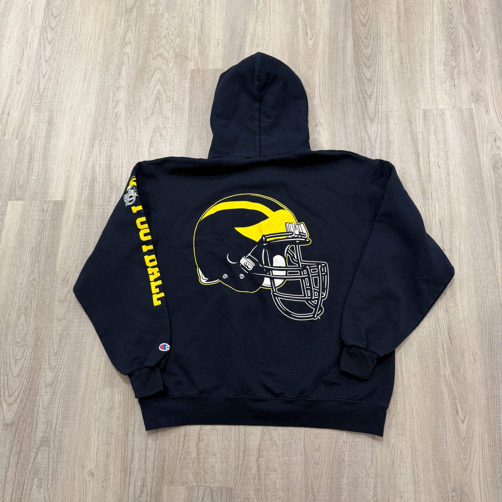 Champion Champion Michigan Wolverines Hoodie Men's Extra Large Blue Size US XL / EU 56 / 4 - 6 Thumbnail