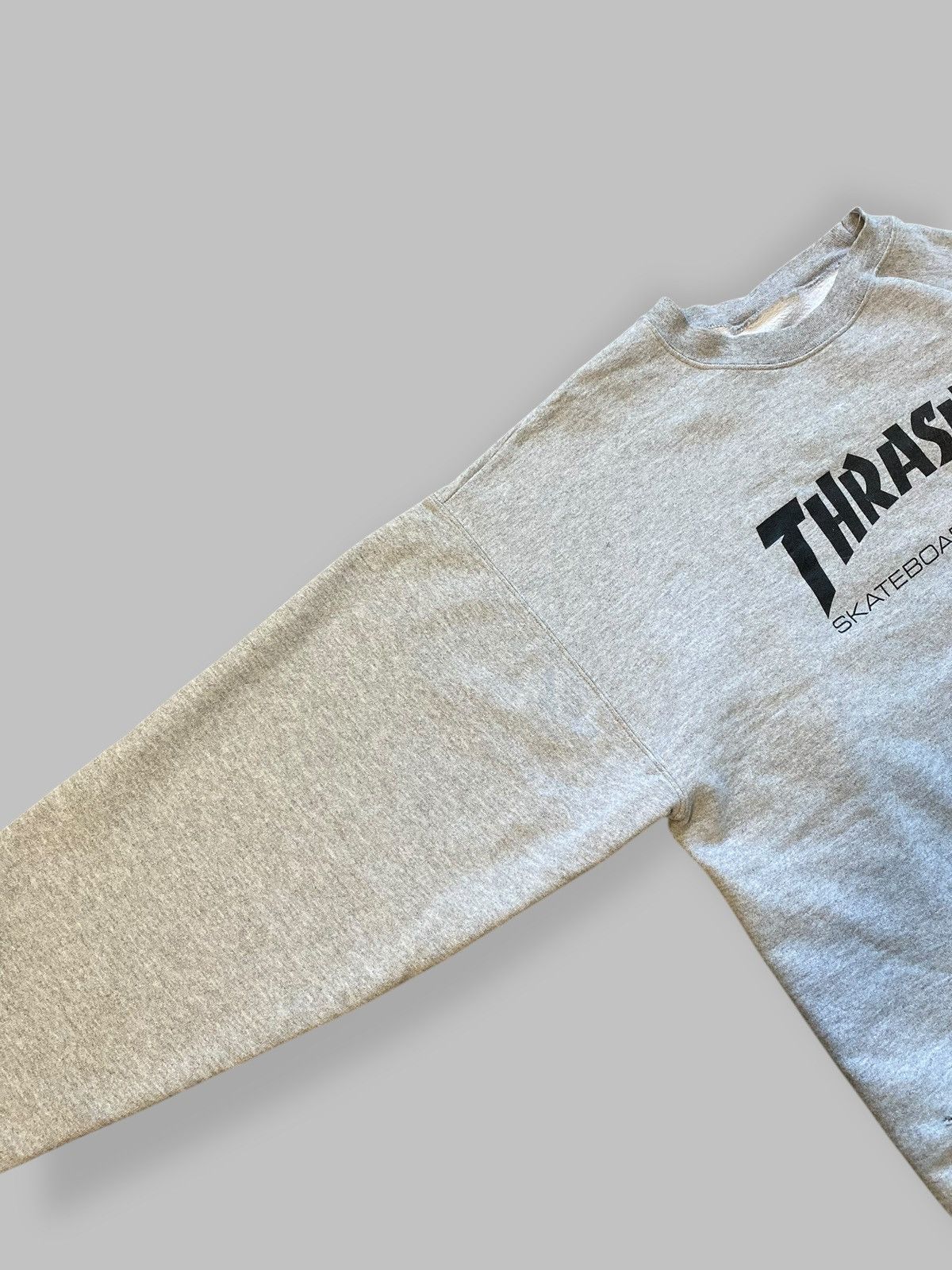 Thrasher 🔥 THRASHER SKATE MAG SWEATSHIRT DISTRESSED BOXY FIT Size US L / EU 52-54 / 3 - 9 Thumbnail