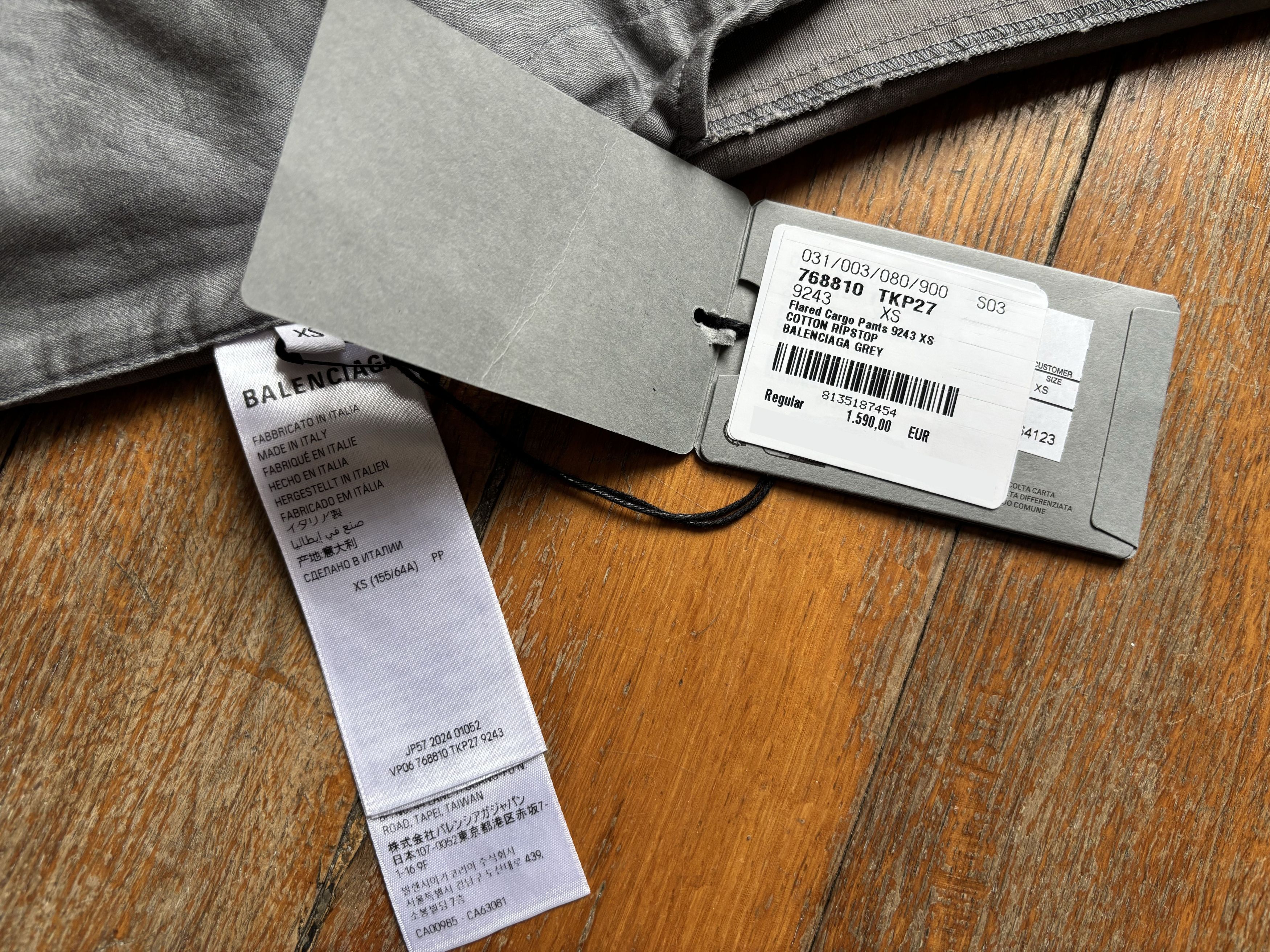 Balenciaga FW23 Flared Cargo Pants Size US 28 / EU 44 - 13 Thumbnail