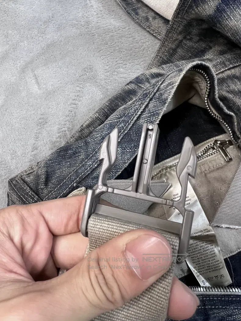 Rick Owens Rick Owens 19SS Denim Fanny Pack Crossbody Bag Size ONE SIZE - 6 Thumbnail