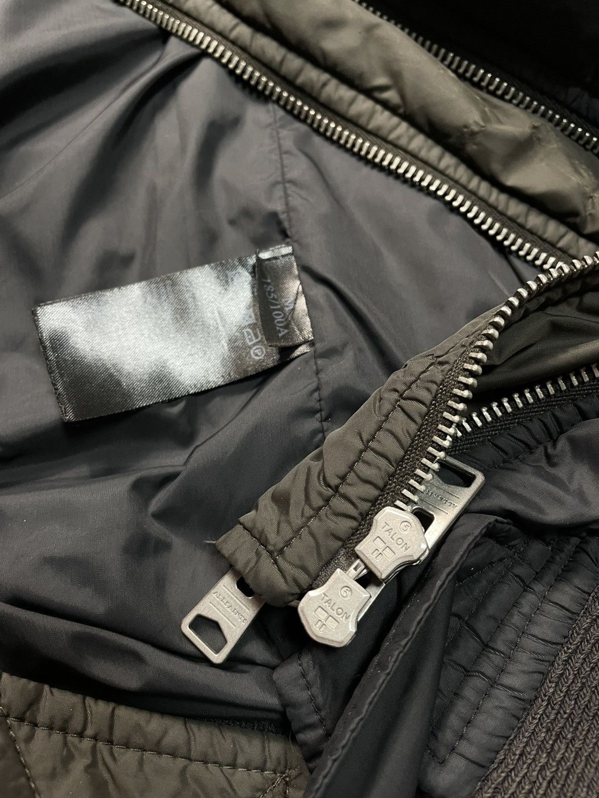 Allsaints AllSaints Double Zip Vtg Y2K Archive Suede Bmbr Jkt L Size US M / EU 48-50 / 2 - 14 Thumbnail
