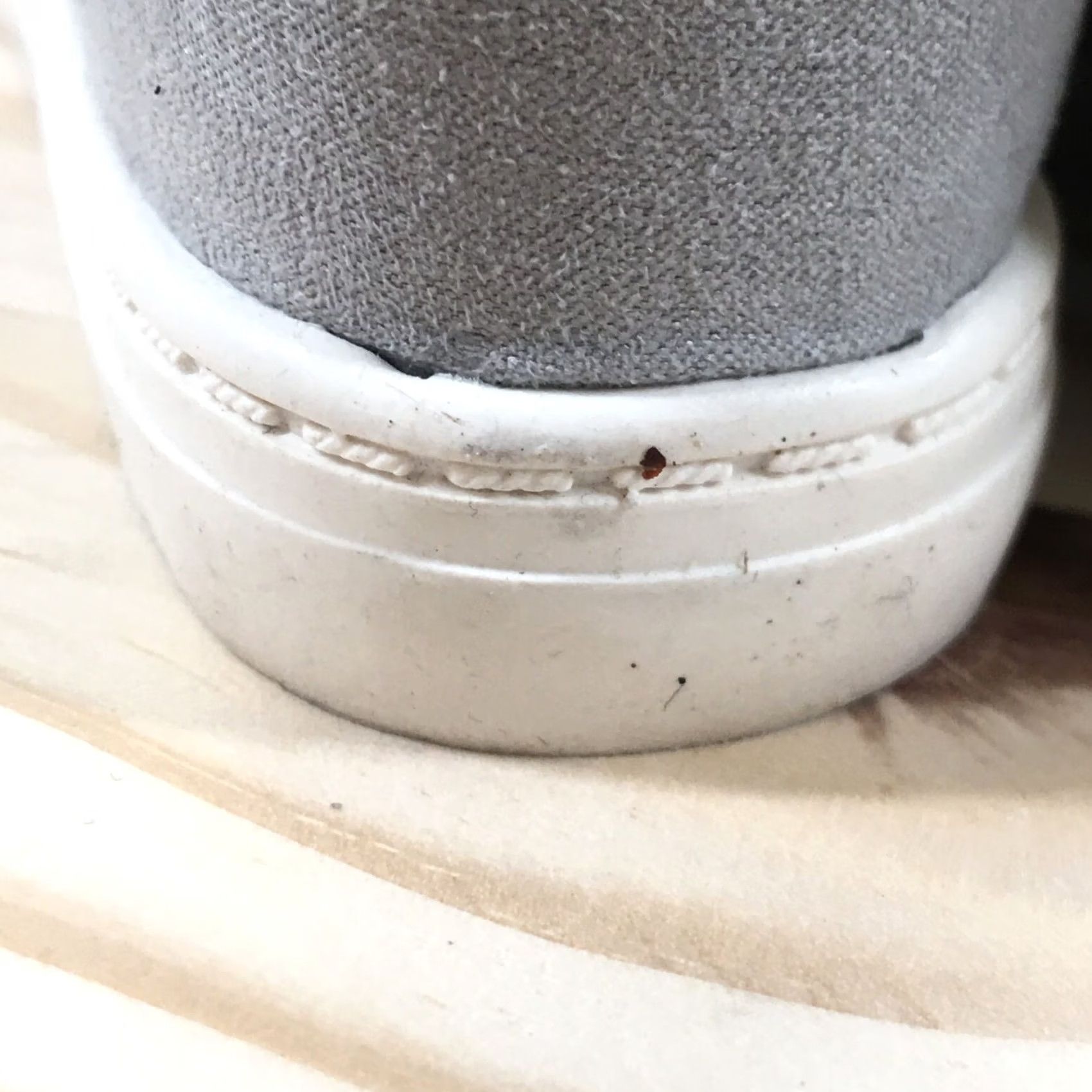 Vintage A New Day Boots Womens 9 Caralie Casual Slip On Wedge Ankle Bootie Gray Fabric Shoes Womens Caralie Wedge Bootie Gray Fabric Size US 9 / IT 39 - 5 Thumbnail