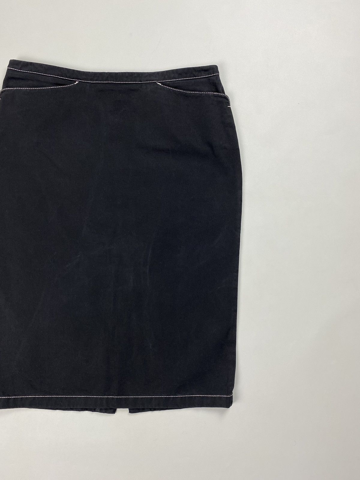 Prada Prada ladies cotton pencil skirt size 42 Size 28" / US 6 / IT 42 - 3 Thumbnail