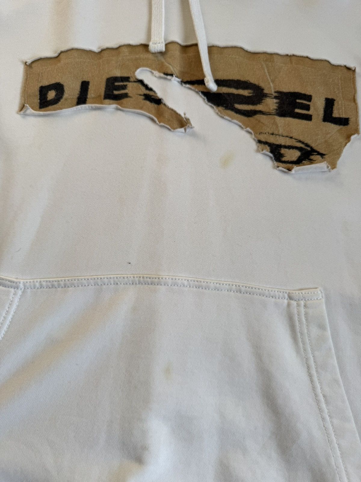 Diesel White Diesel Hoodie, Size M Size US M / EU 48-50 / 2 - 4 Thumbnail