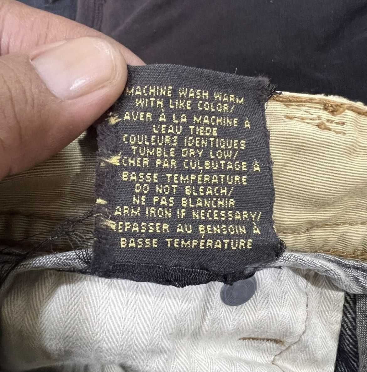 Z Brand 🔥Vintage Z Brand Distressed Denim Size US 31 - 19 Thumbnail